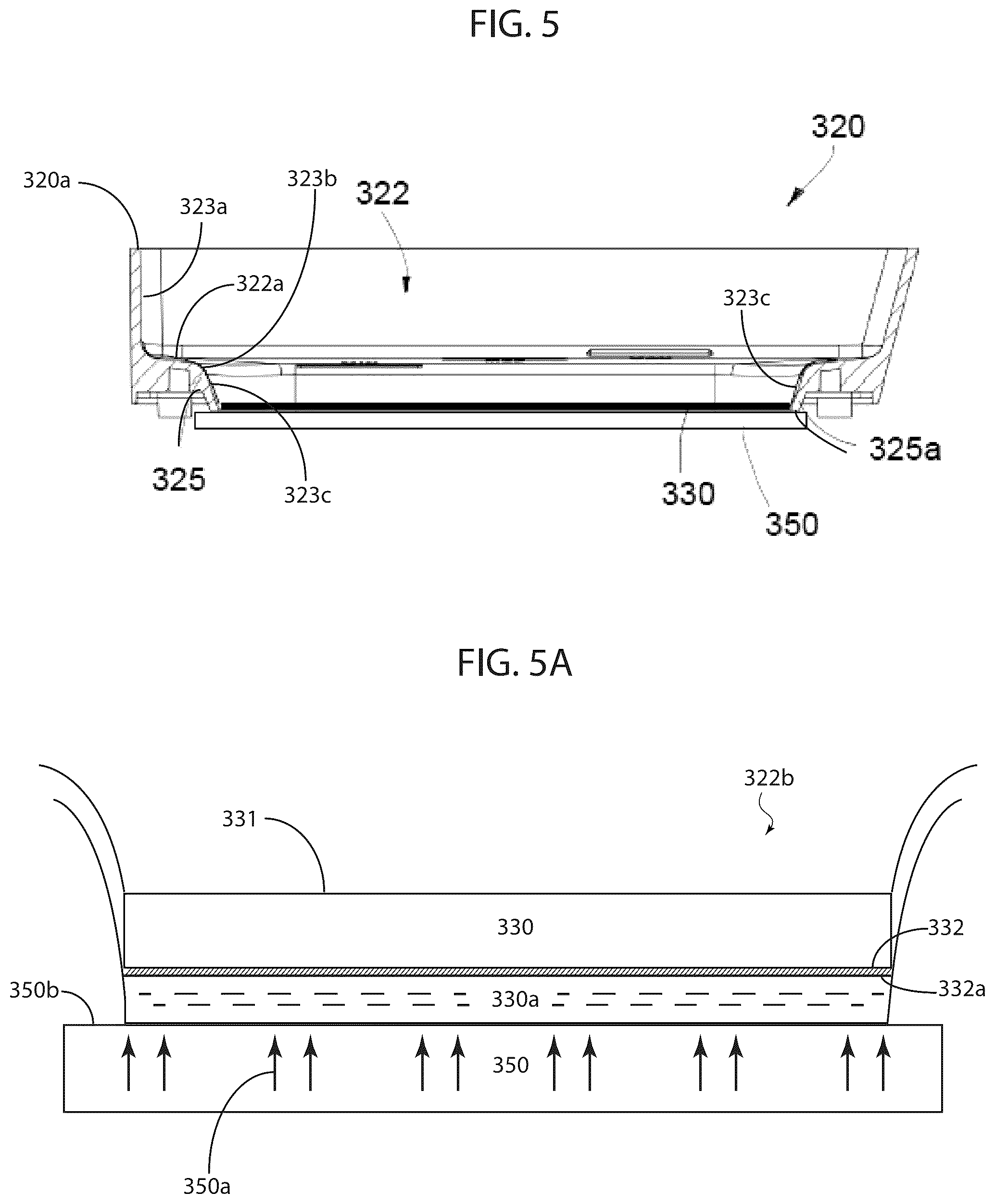 Patent US12576588 Figure 4 – Reservoir with substrate assembly for reducing separation forces in three-dimensional printing