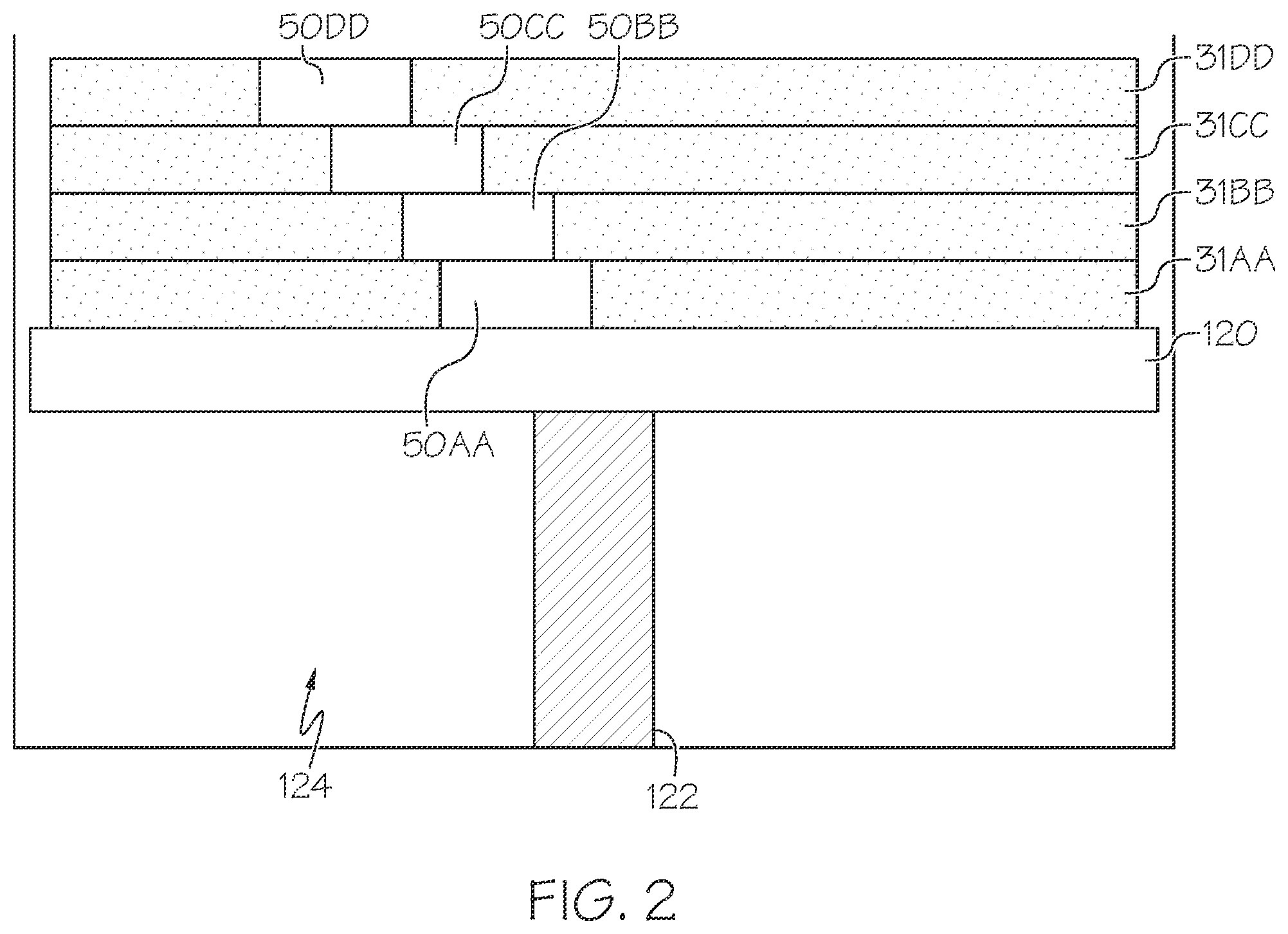 Patent US12576589 Figure 2 – Print and recoat assemblies for additive manufacturing systems and methods for using the same