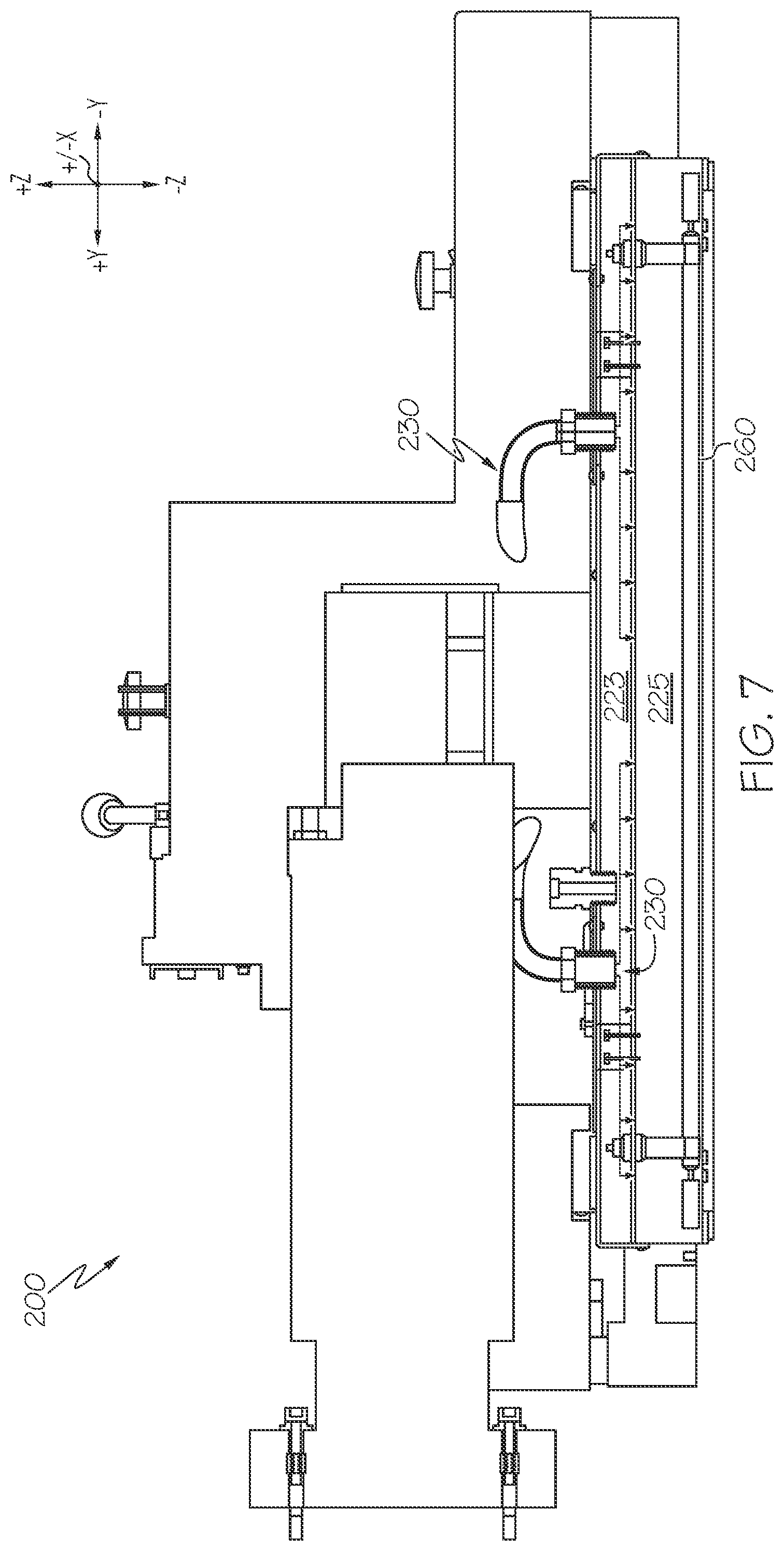 Patent US12576589 Figure 9 – Print and recoat assemblies for additive manufacturing systems and methods for using the same