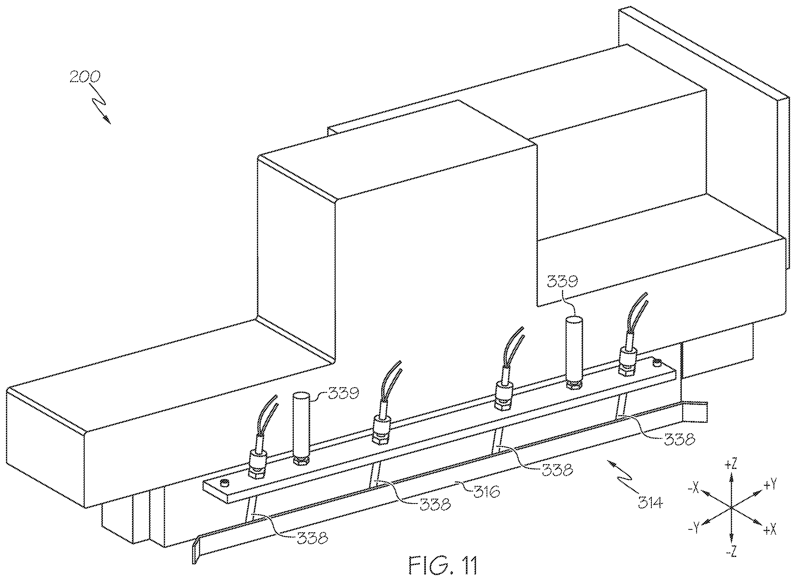 Patent US12576589 Figure 13 – Print and recoat assemblies for additive manufacturing systems and methods for using the same