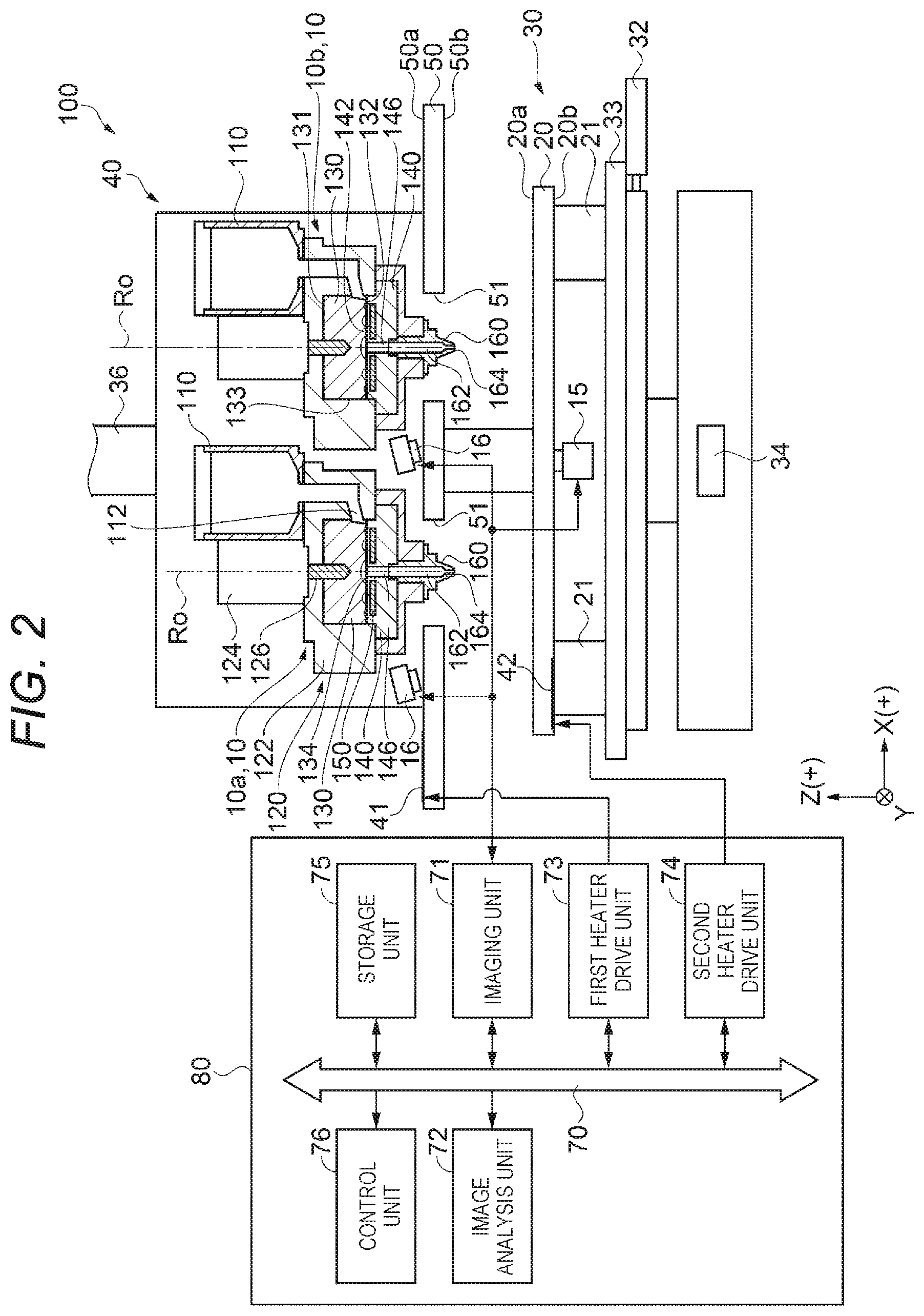 Patent US12576590 Figure 2 – Three-dimensional shaping system