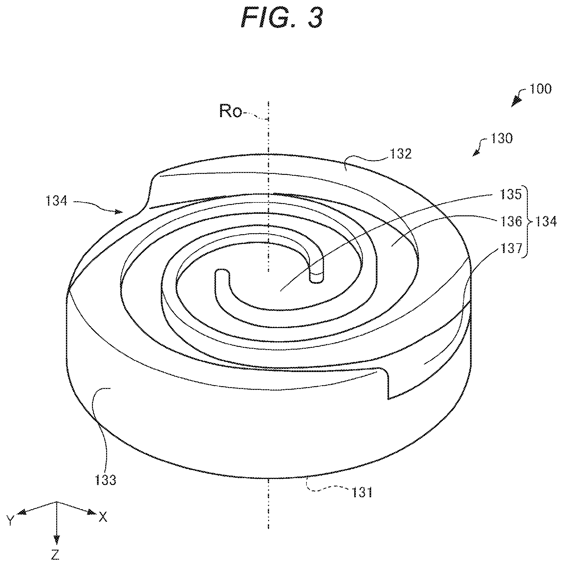 Patent US12576590 Figure 3 – Three-dimensional shaping system