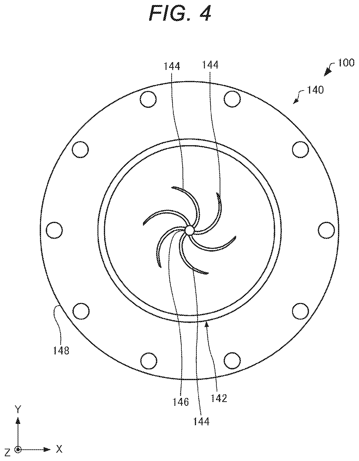 Patent US12576590 Figure 4 – Three-dimensional shaping system