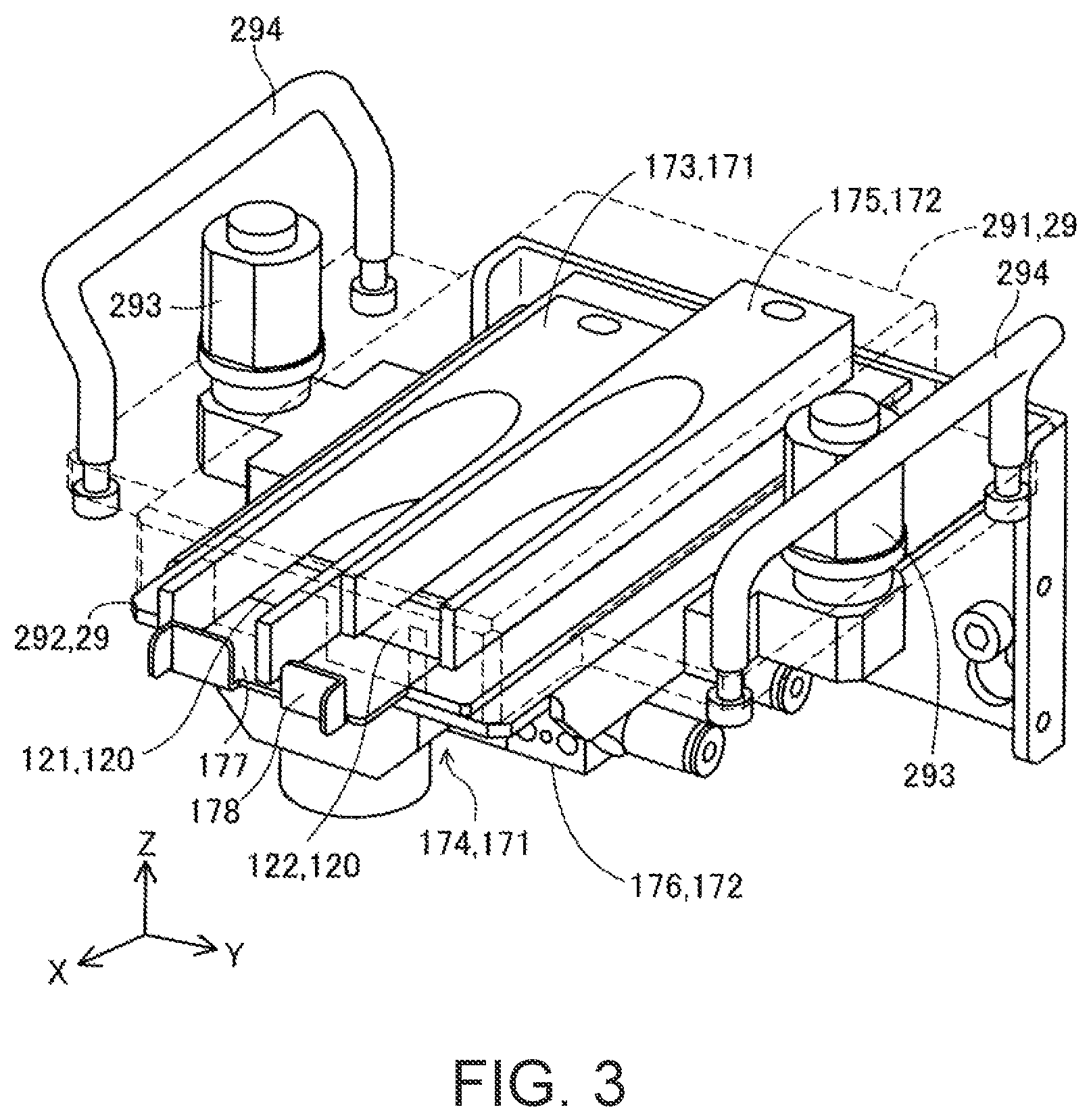 Patent US12576593 Figure 3 – Plasticizing device, three dimensional molding device, and injection molding device