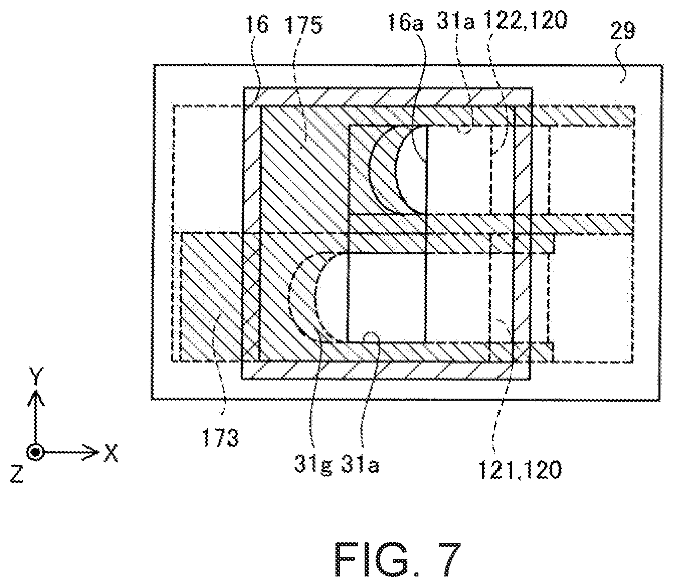 Patent US12576593 Figure 7 – Plasticizing device, three dimensional molding device, and injection molding device