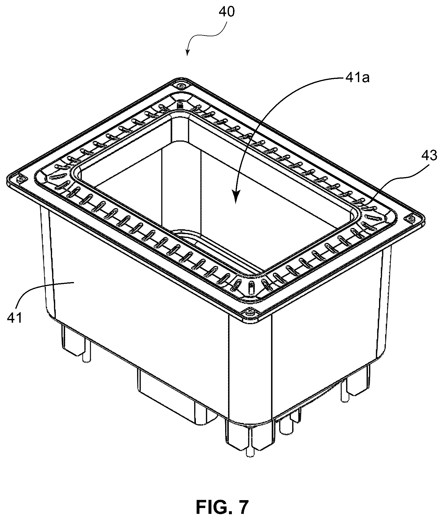 Patent US12576594 Figure 7 – Multi-stage wash system for vat polymerization-based 3D printed parts
