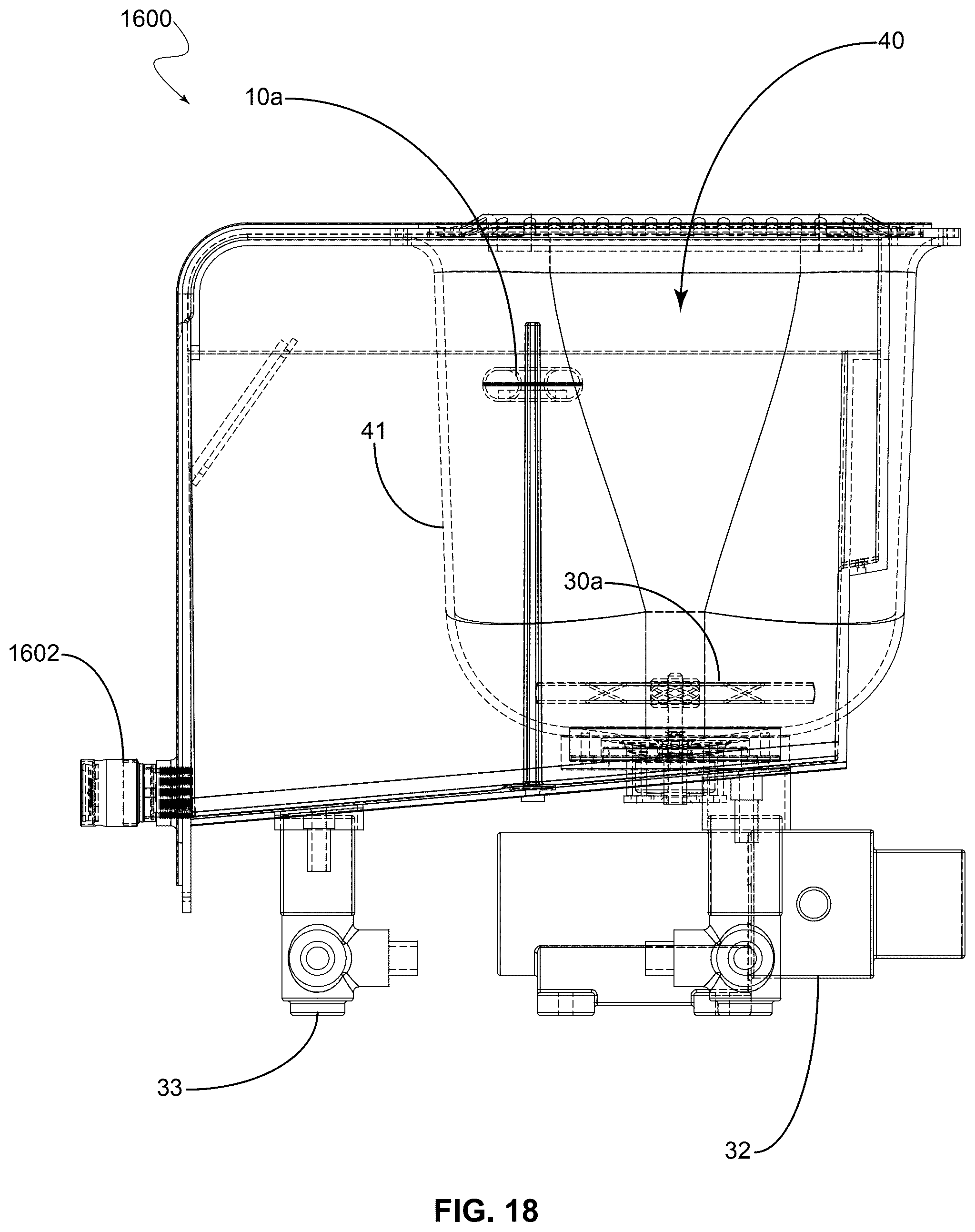 Patent US12576594 Figure 18 – Multi-stage wash system for vat polymerization-based 3D printed parts
