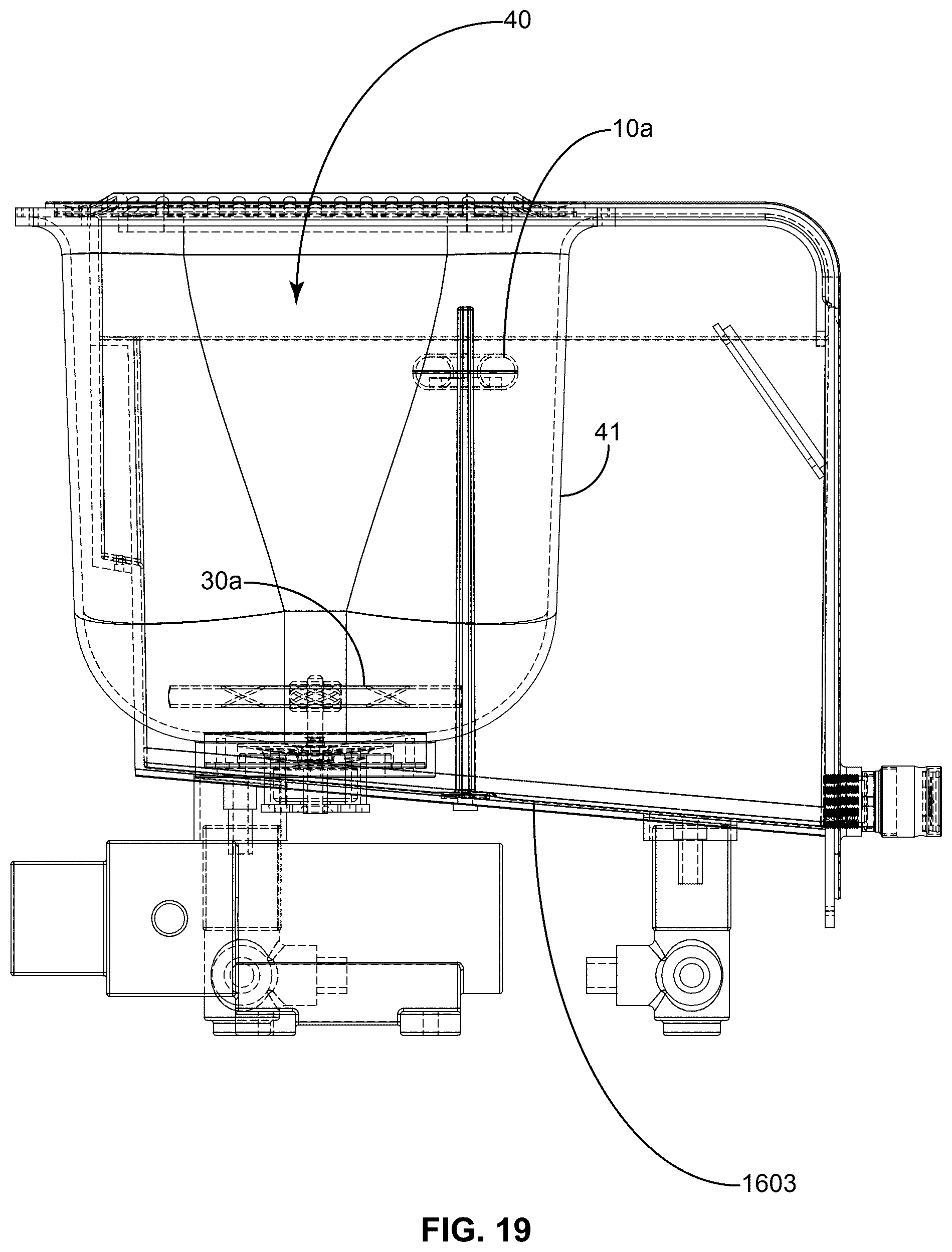 Patent US12576594 Figure 19 – Multi-stage wash system for vat polymerization-based 3D printed parts