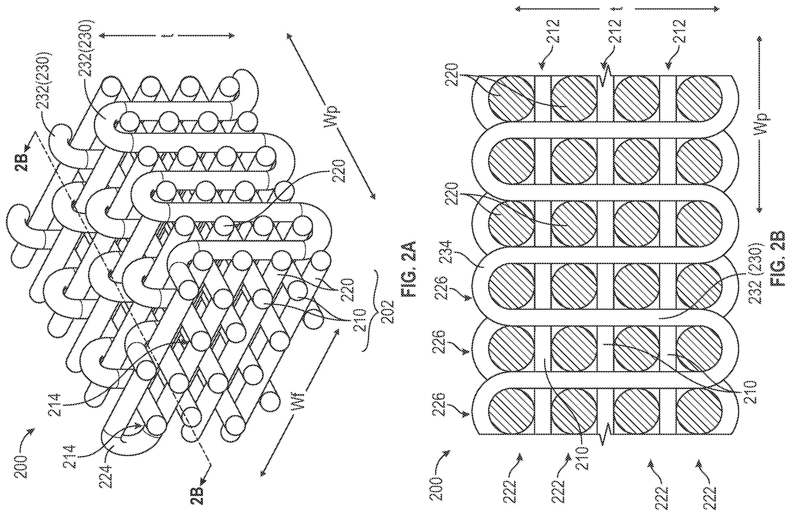 Patent US12576601 Figure 2 – Composite structure for a turbine engine