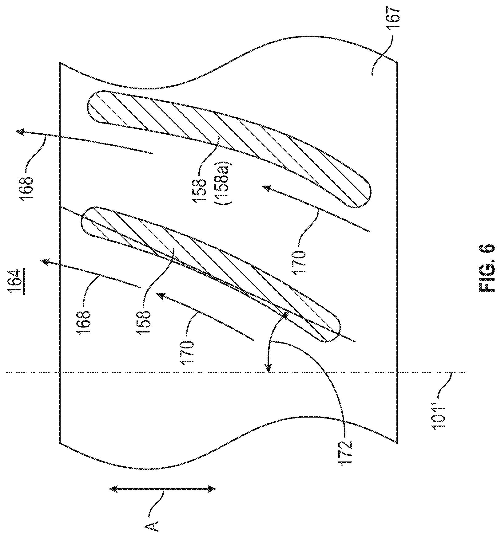 Patent US12576601 Figure 6 – Composite structure for a turbine engine