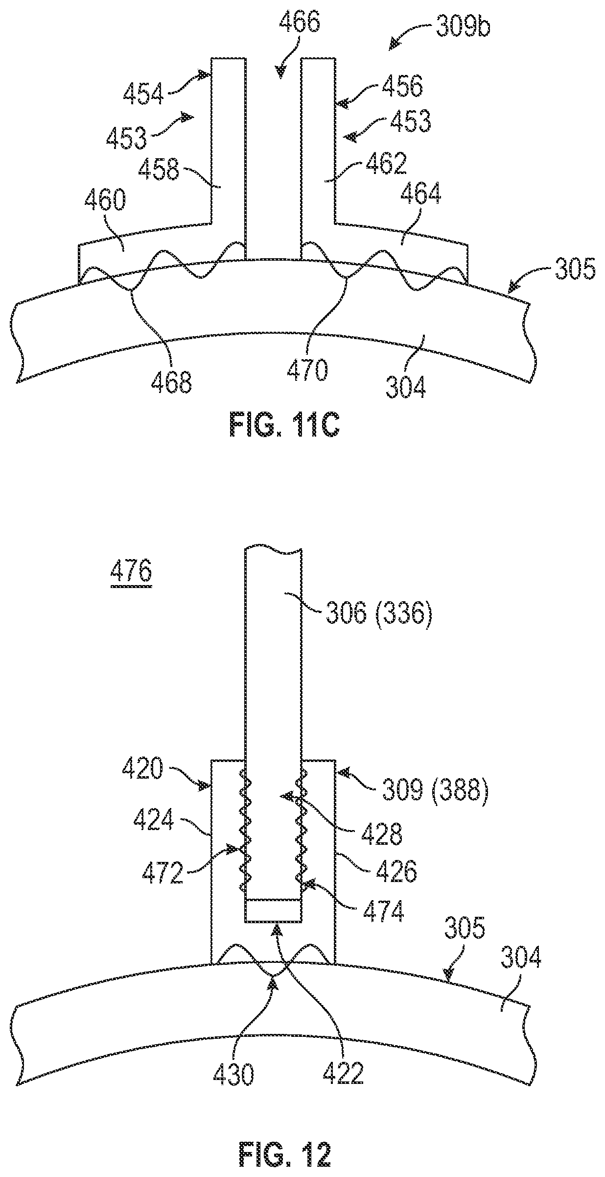 Patent US12576601 Figure 11 – Composite structure for a turbine engine