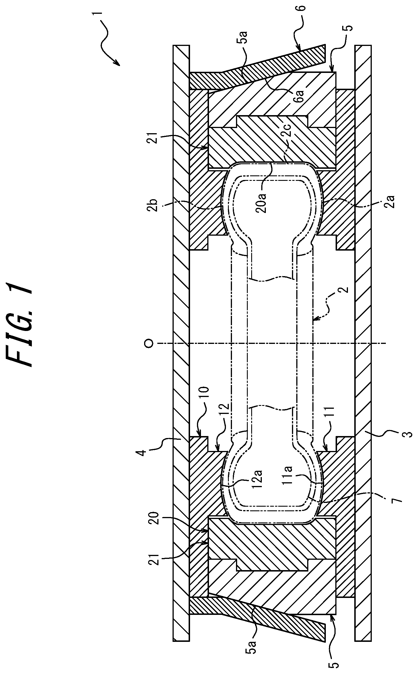 Patent US12576606 — Mold for forming a tire and tire production method — Figure 1