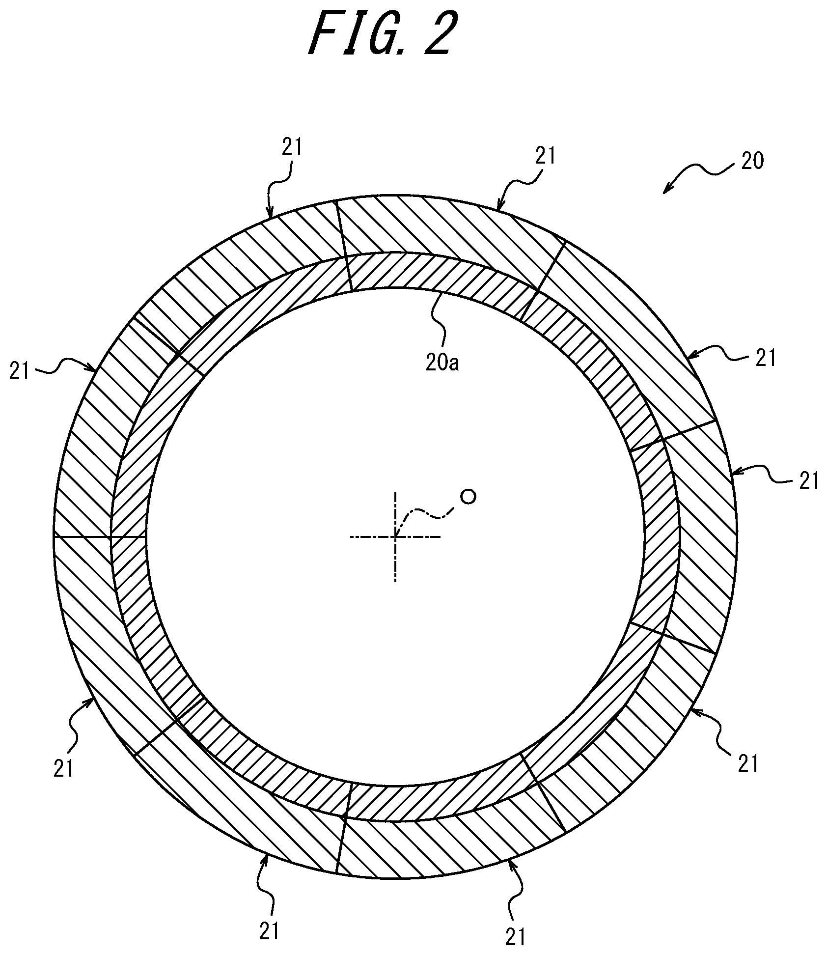 Patent US12576606 Figure 2 – Mold for forming a tire and tire production method