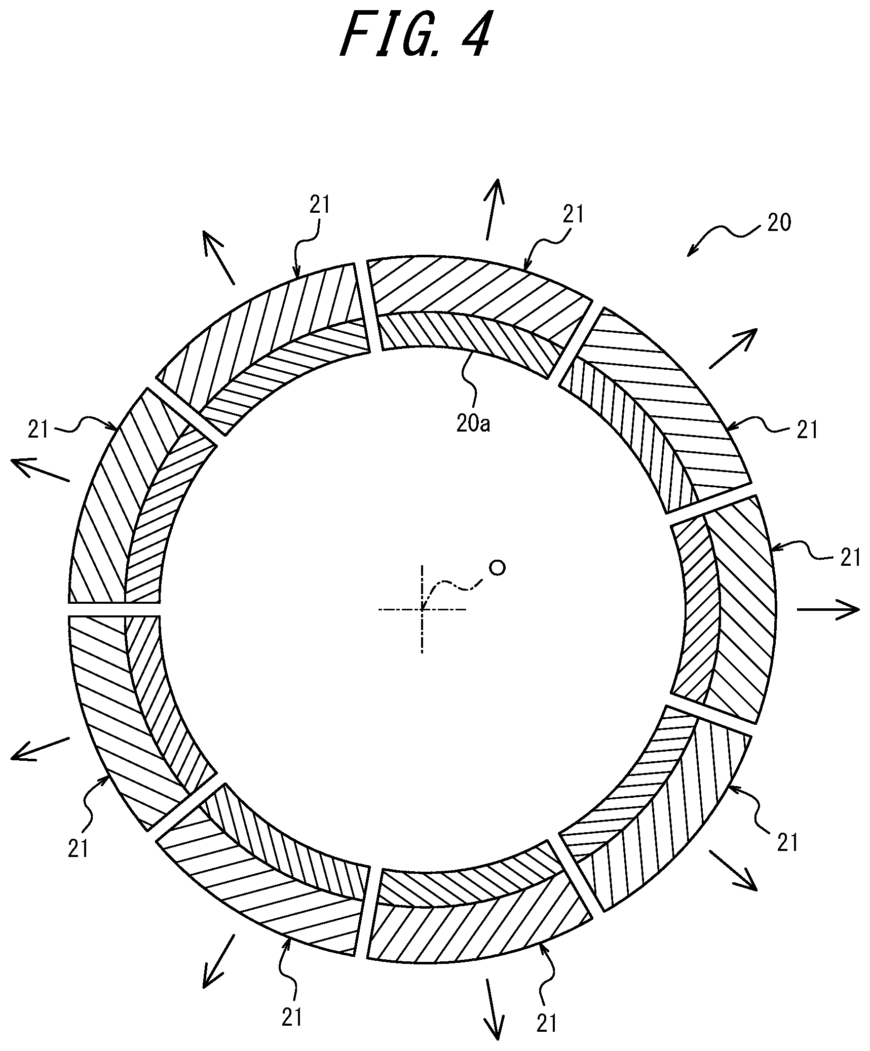 Patent US12576606 Figure 4 – Mold for forming a tire and tire production method