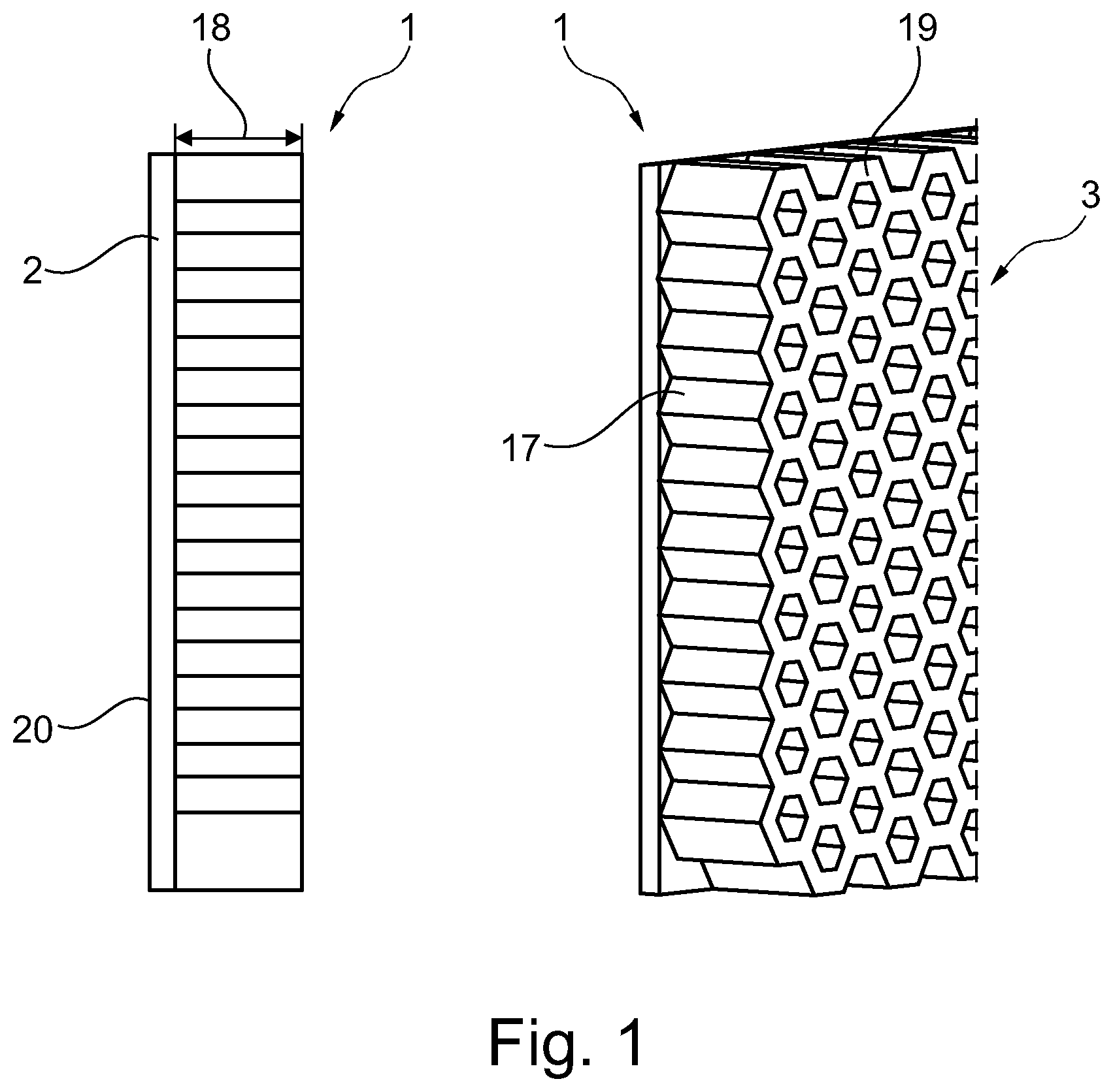 Patent US12576609 Figure 1 – Reinforcement for a side-impact