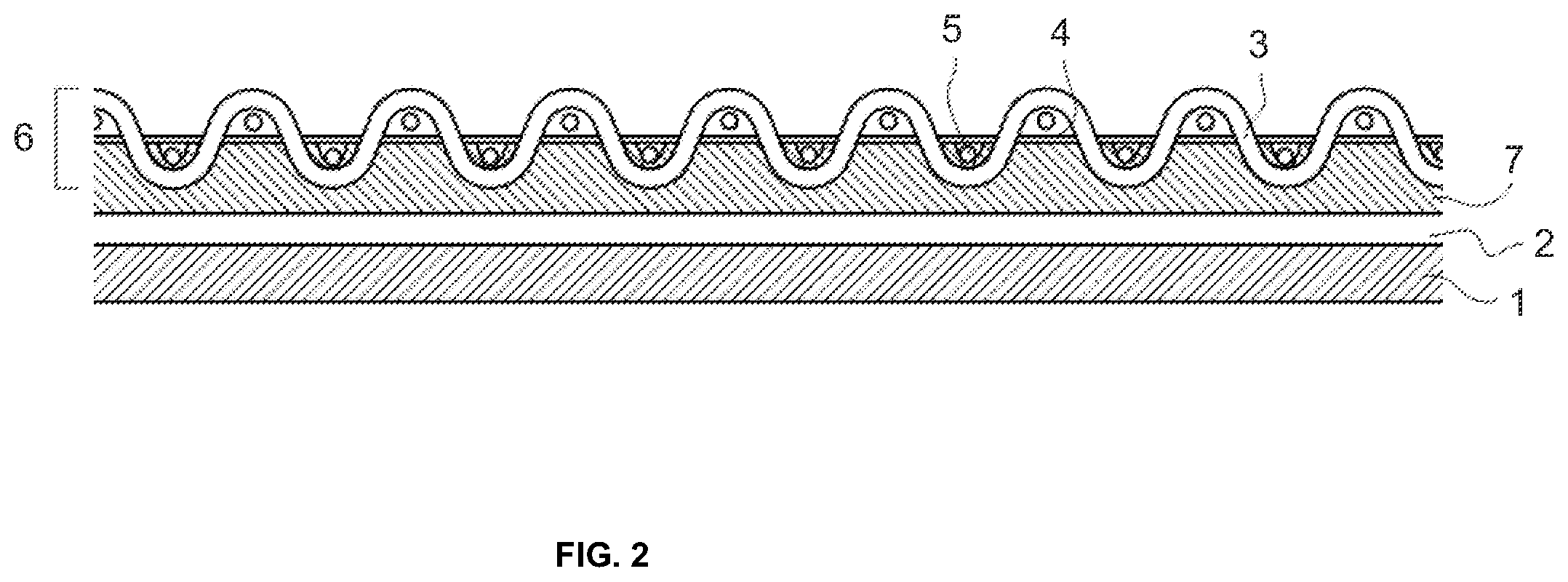 Patent US12576612 Figure 2 – Polyester carpet tile or carpet strip, and process for manufacturing a polyester carpet tile or carpet strip