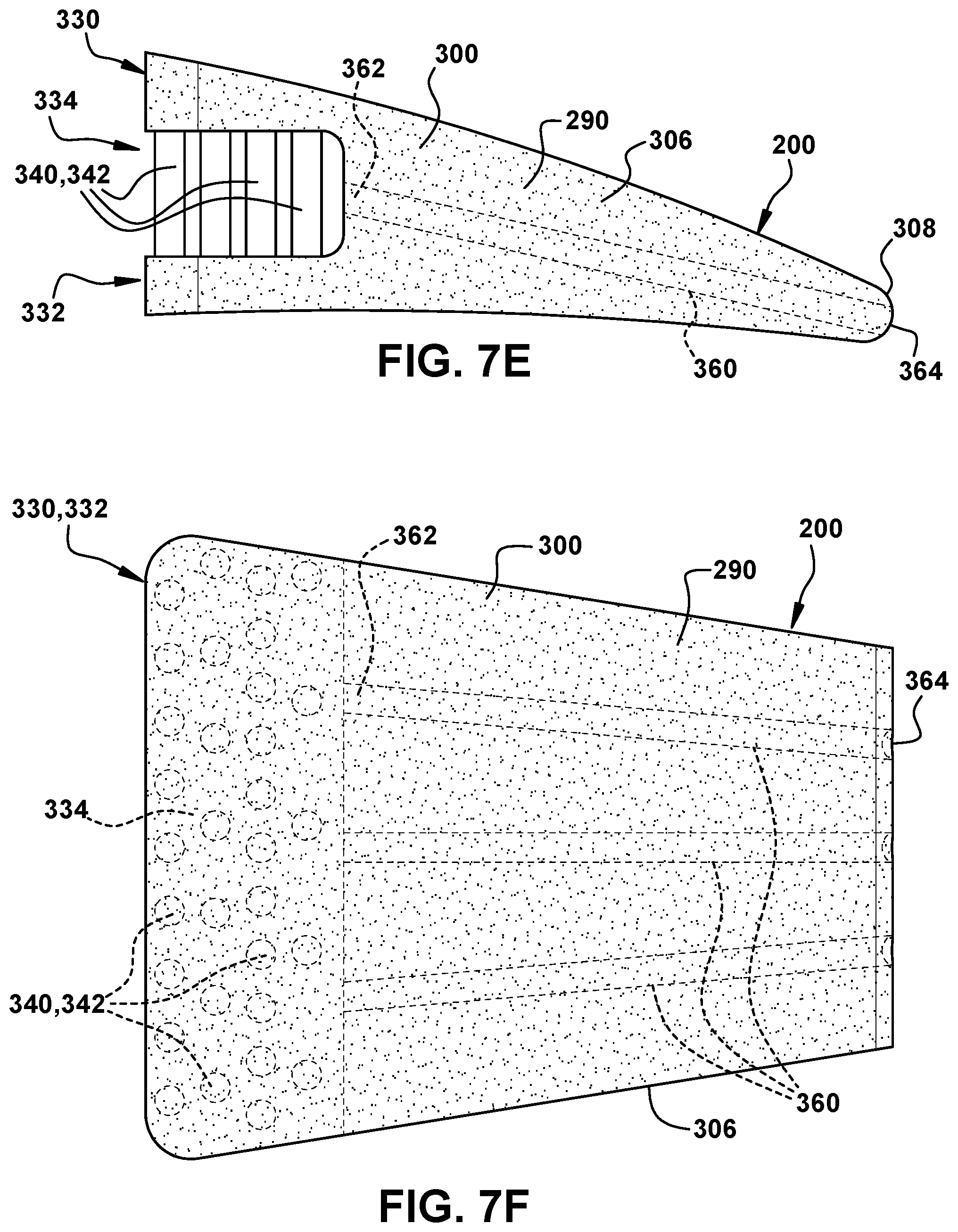 Patent US12576614 Figure 9 – Porous metal coupon with thermal transfer structure for component and related component