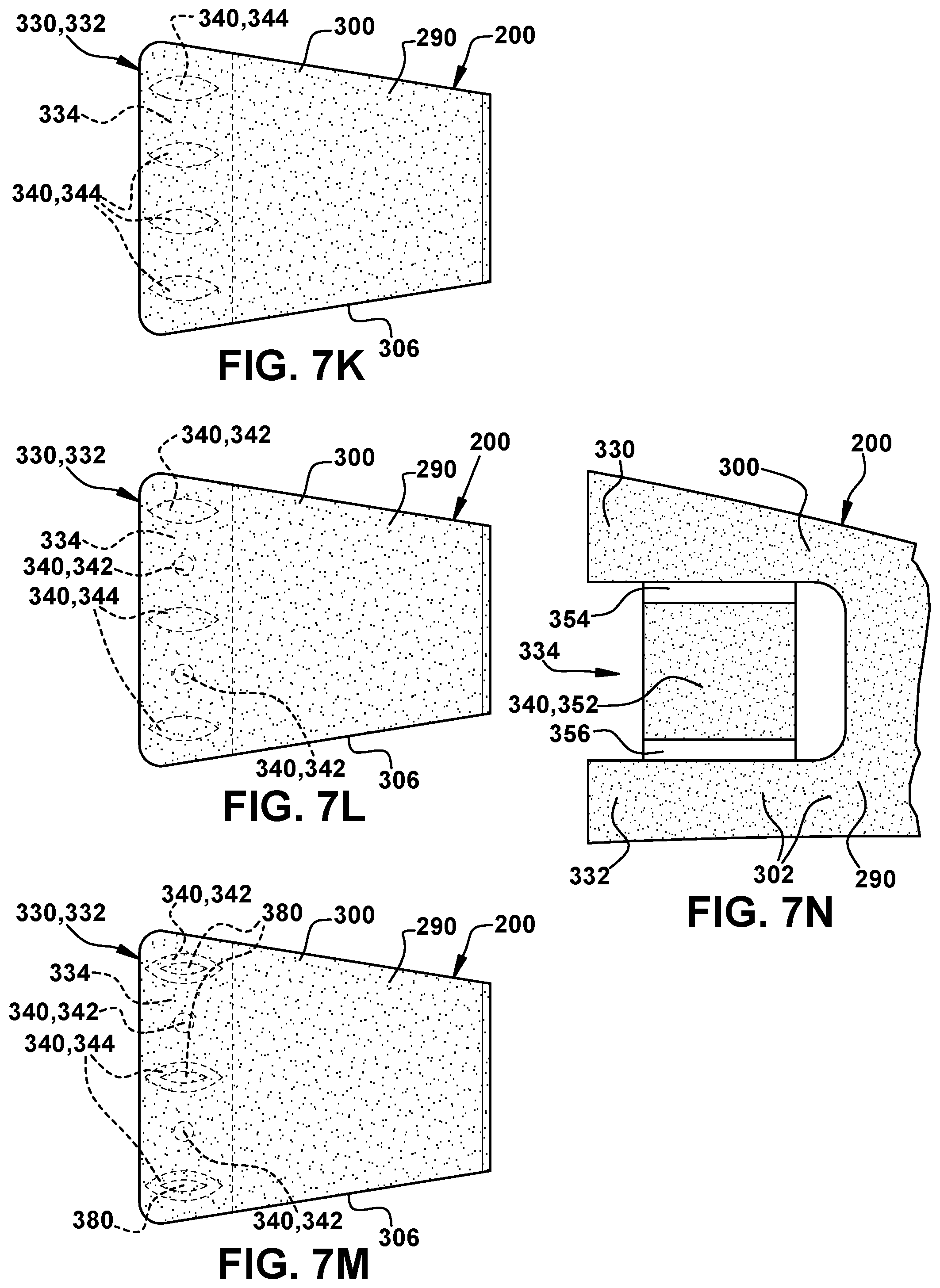 Patent US12576614 Figure 11 – Porous metal coupon with thermal transfer structure for component and related component