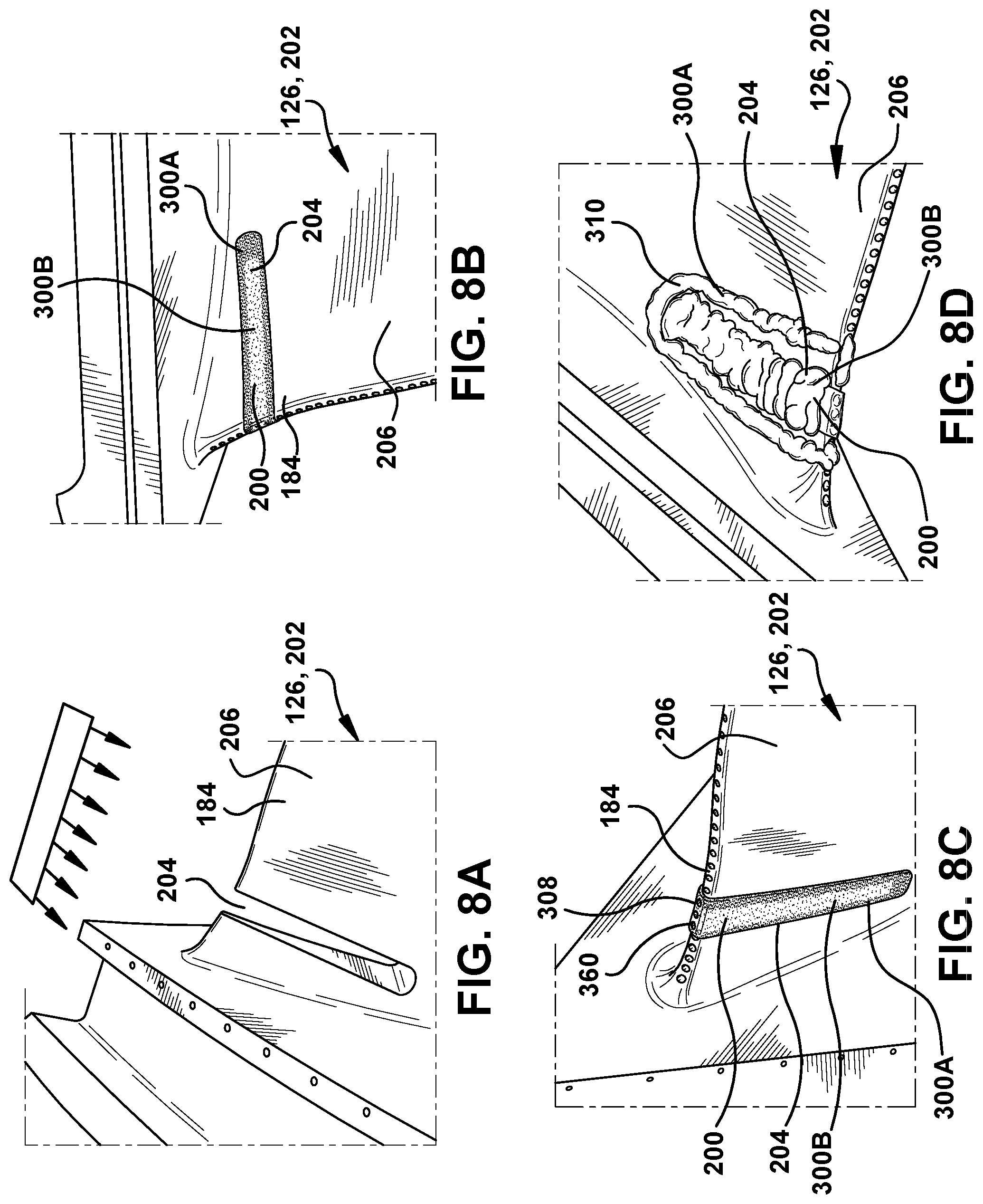 Patent US12576614 Figure 12 – Porous metal coupon with thermal transfer structure for component and related component