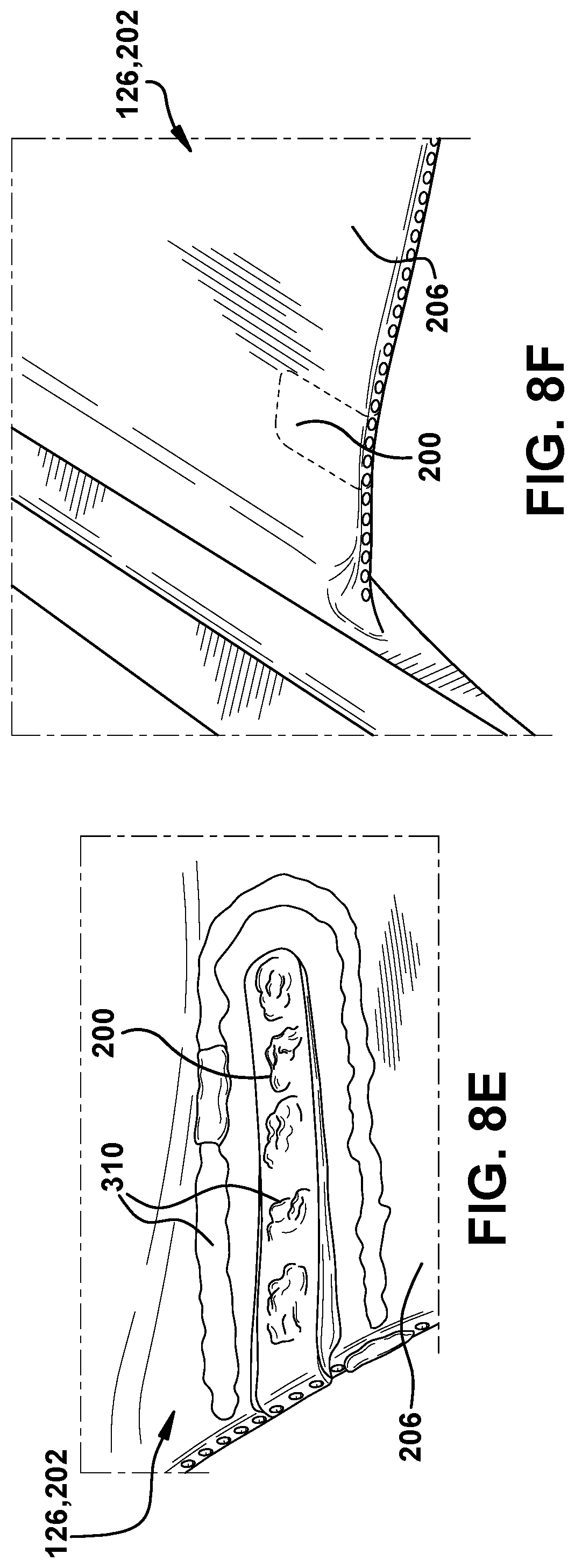 Patent US12576614 Figure 13 – Porous metal coupon with thermal transfer structure for component and related component