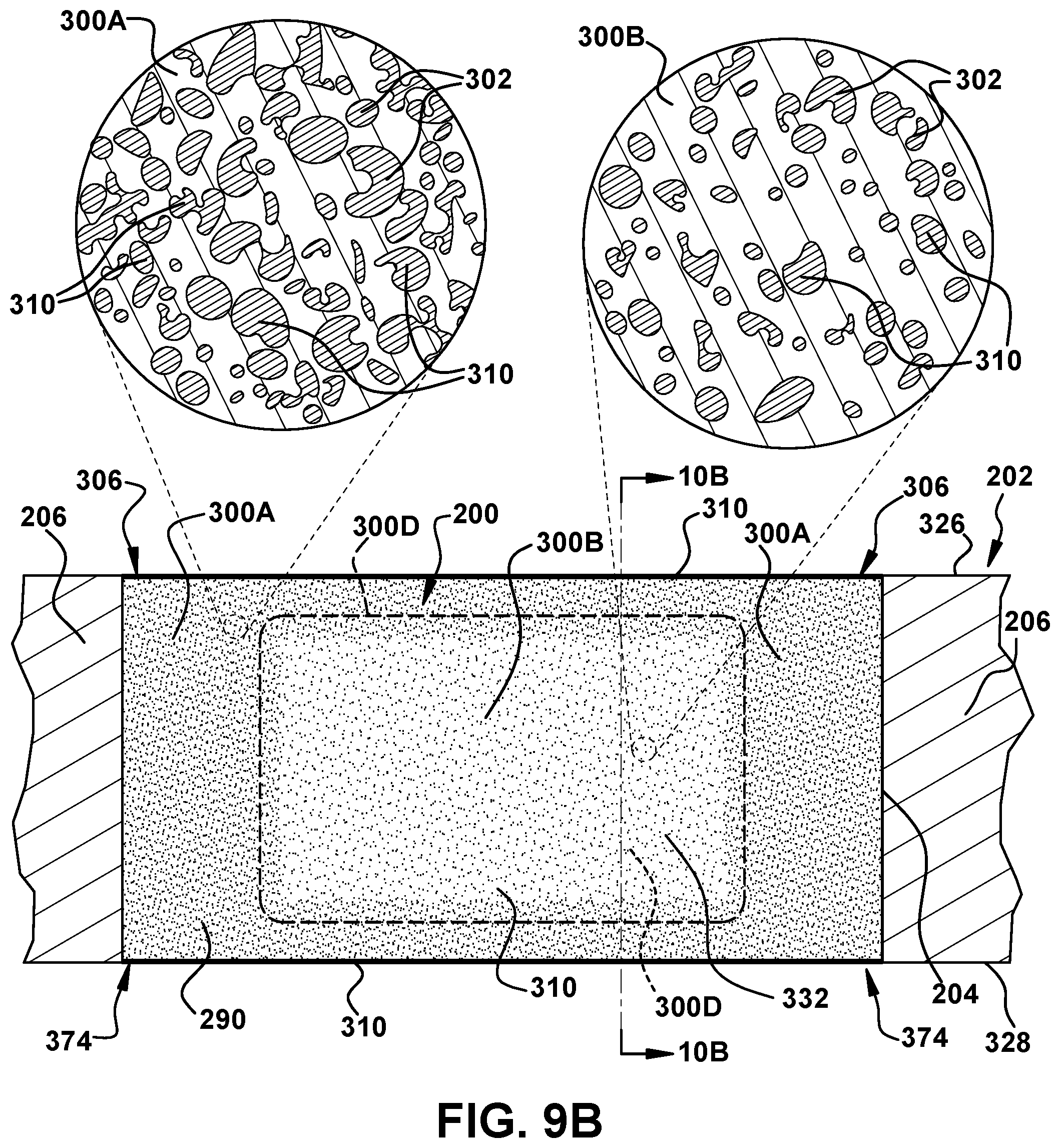 Patent US12576614 Figure 15 – Porous metal coupon with thermal transfer structure for component and related component
