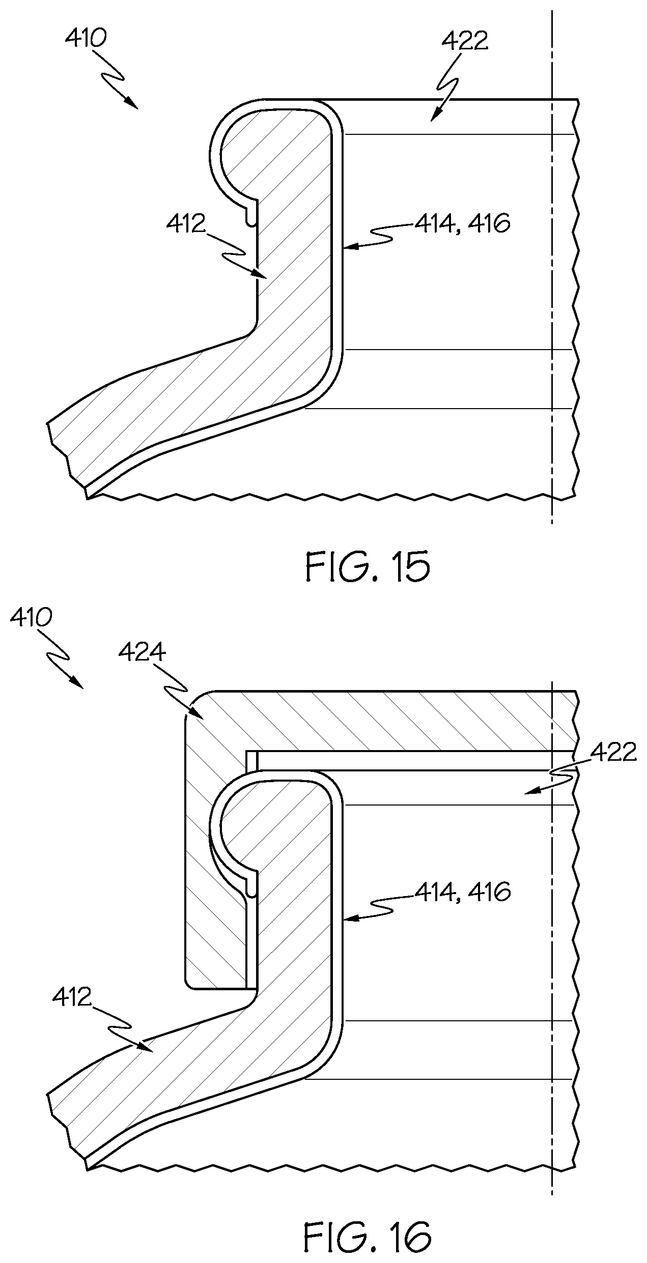 Patent US12576619 Figure 8 – Layered containment features