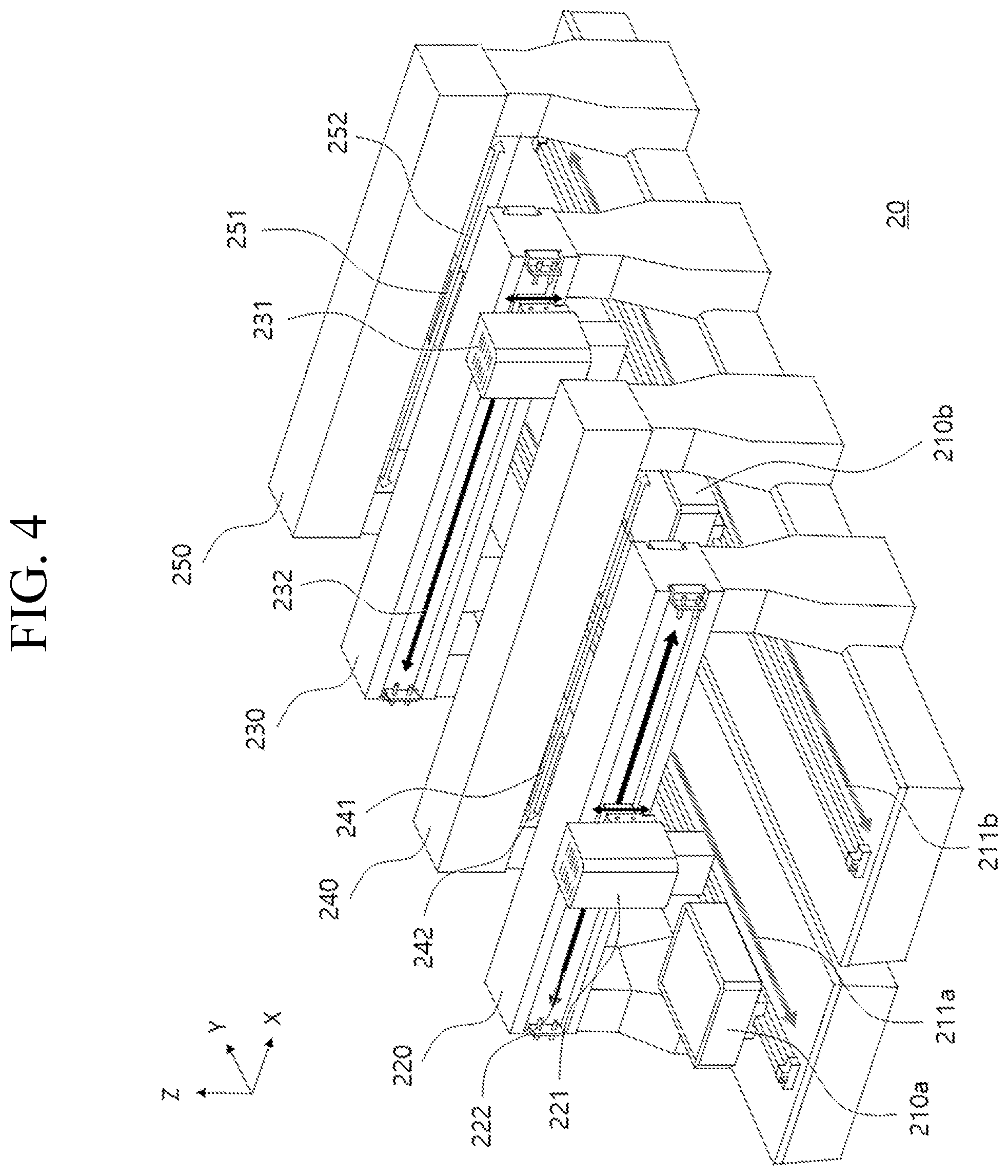 Patent US12576629 Figure 4 – Adhesive layer forming apparatus and display device manufacturing system including the same