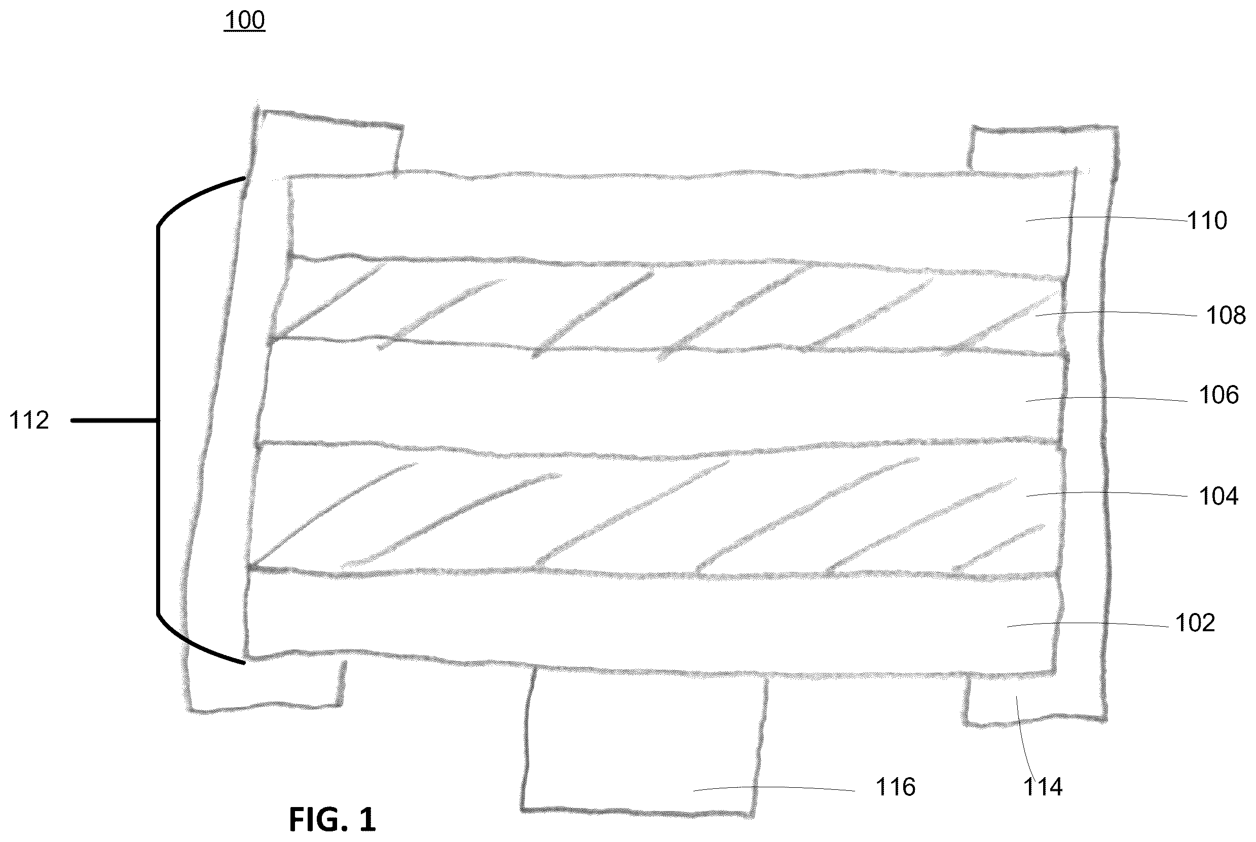 Patent US12576631 Figure 1 – Delamination of used solar module