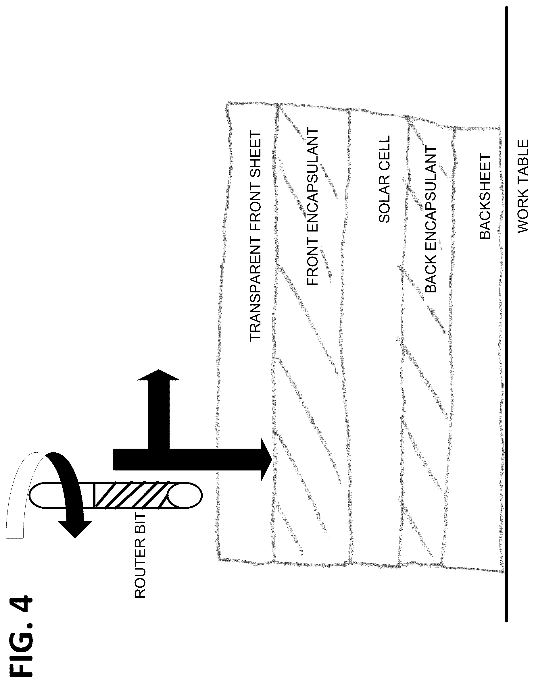 Patent US12576631 Figure 5 – Delamination of used solar module