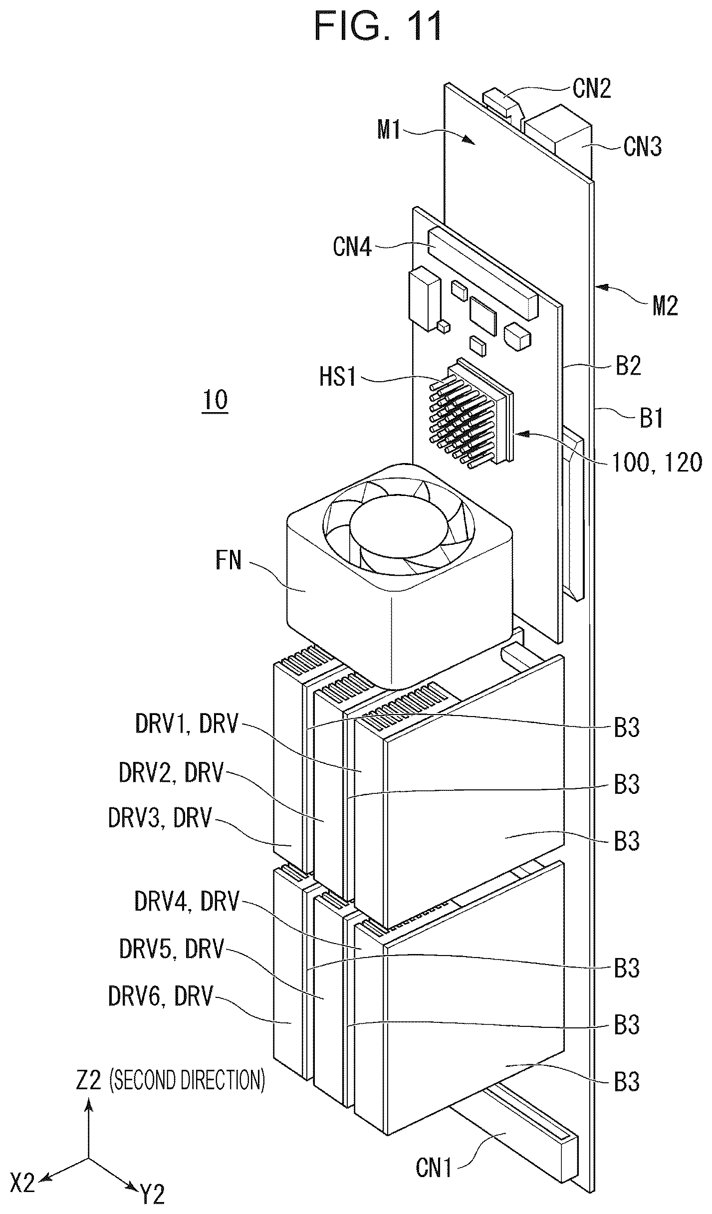 Patent US12576634 Figure 10 – Drive circuit unit, head unit, and liquid discharge apparatus