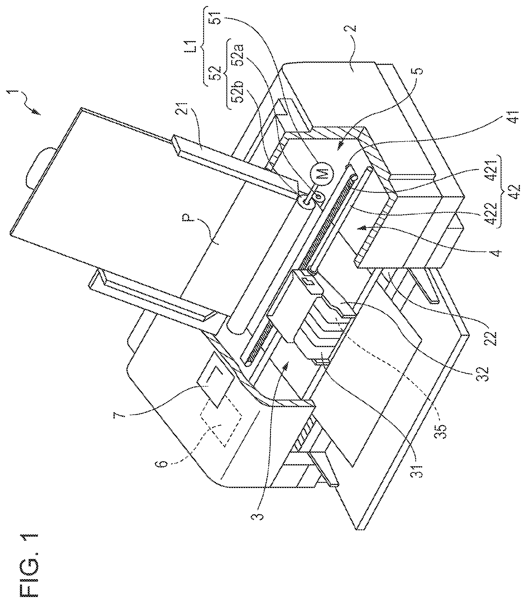 Patent US12576635 Figure 1 – Head unit, liquid ejection device, and control method