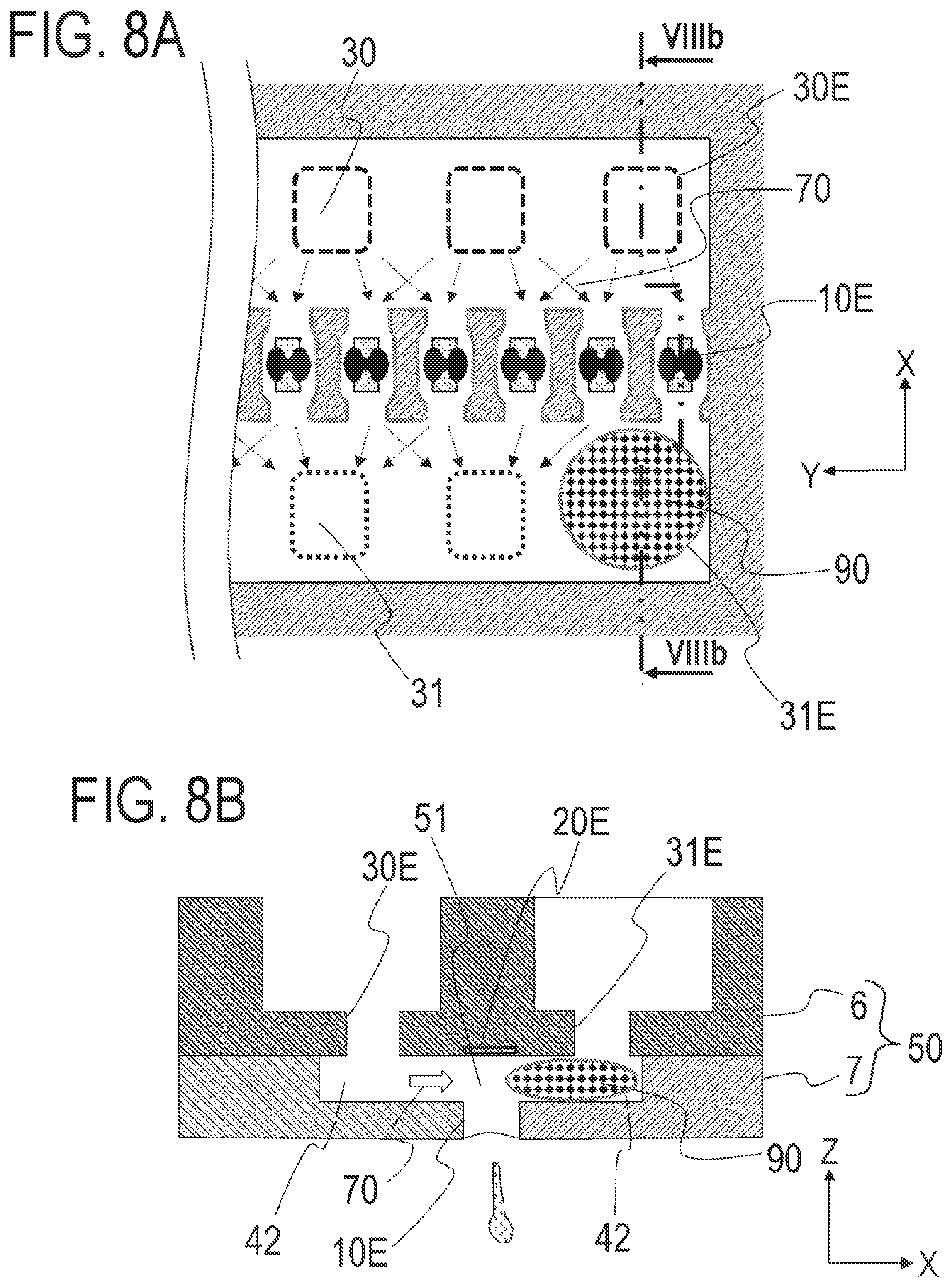 Patent US12576636 Figure 8 – Liquid discharge head