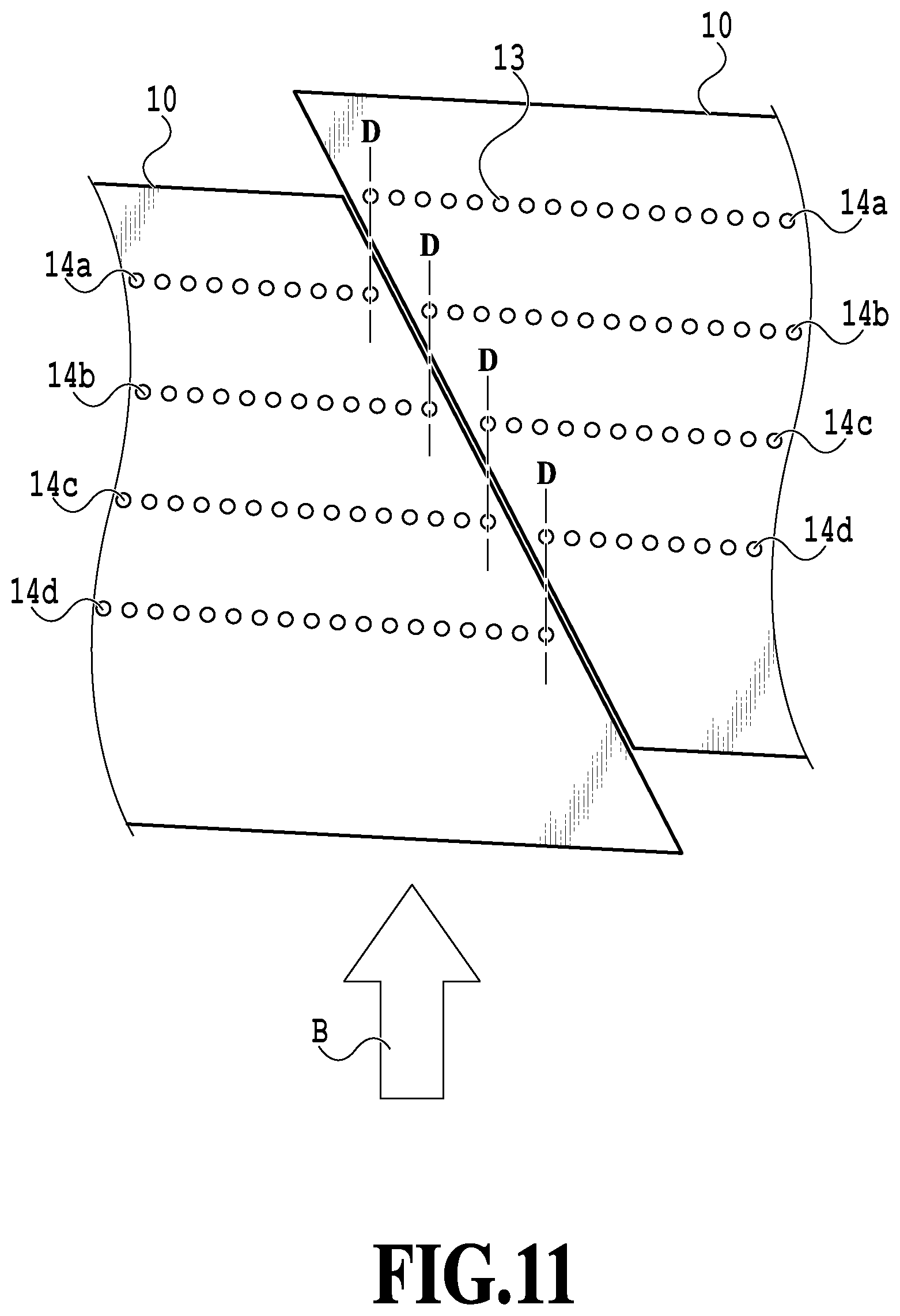 Patent US12576637 Figure 11 – Liquid ejection head and liquid ejection apparatus