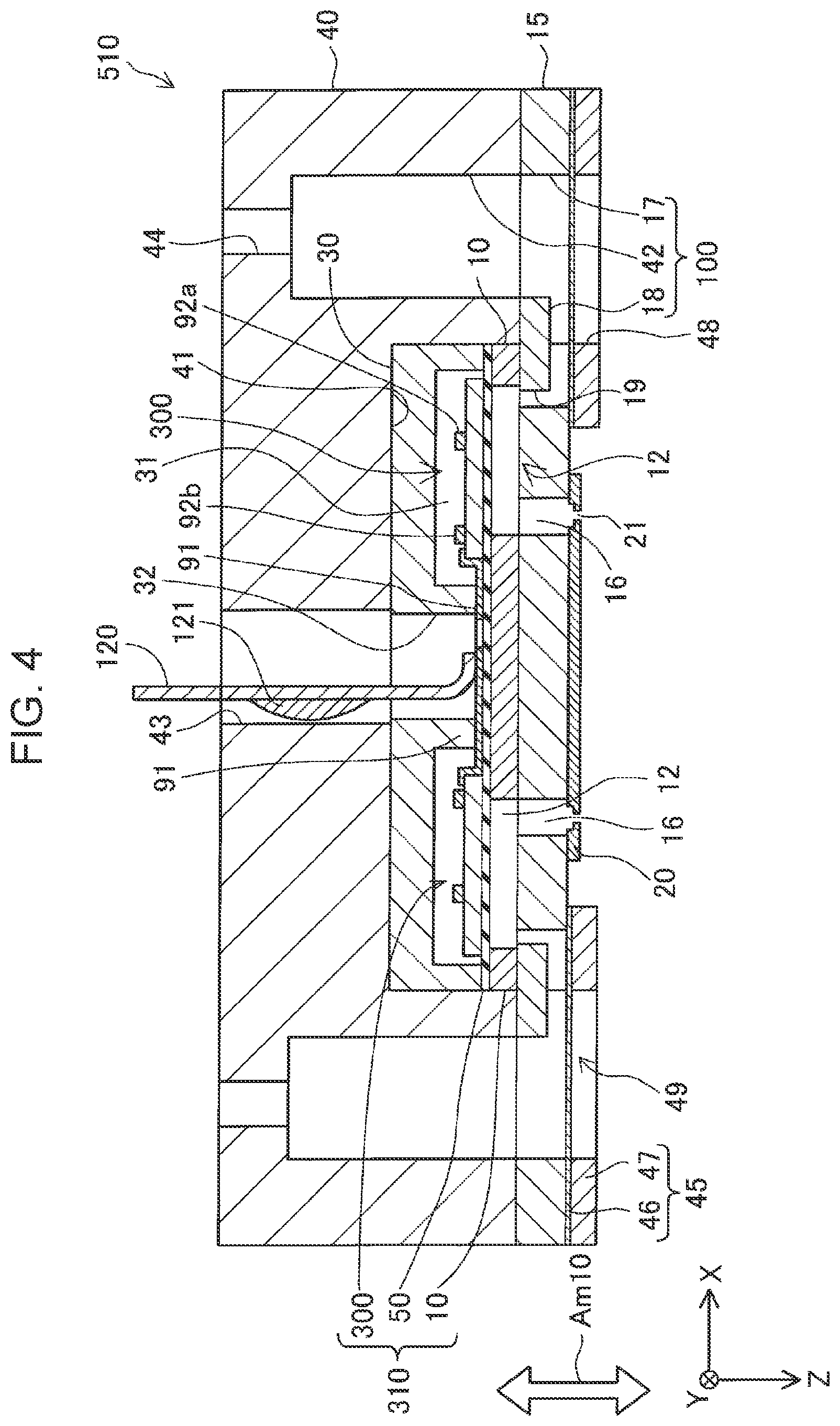 Patent US12576638 Figure 4 – Liquid ejecting head