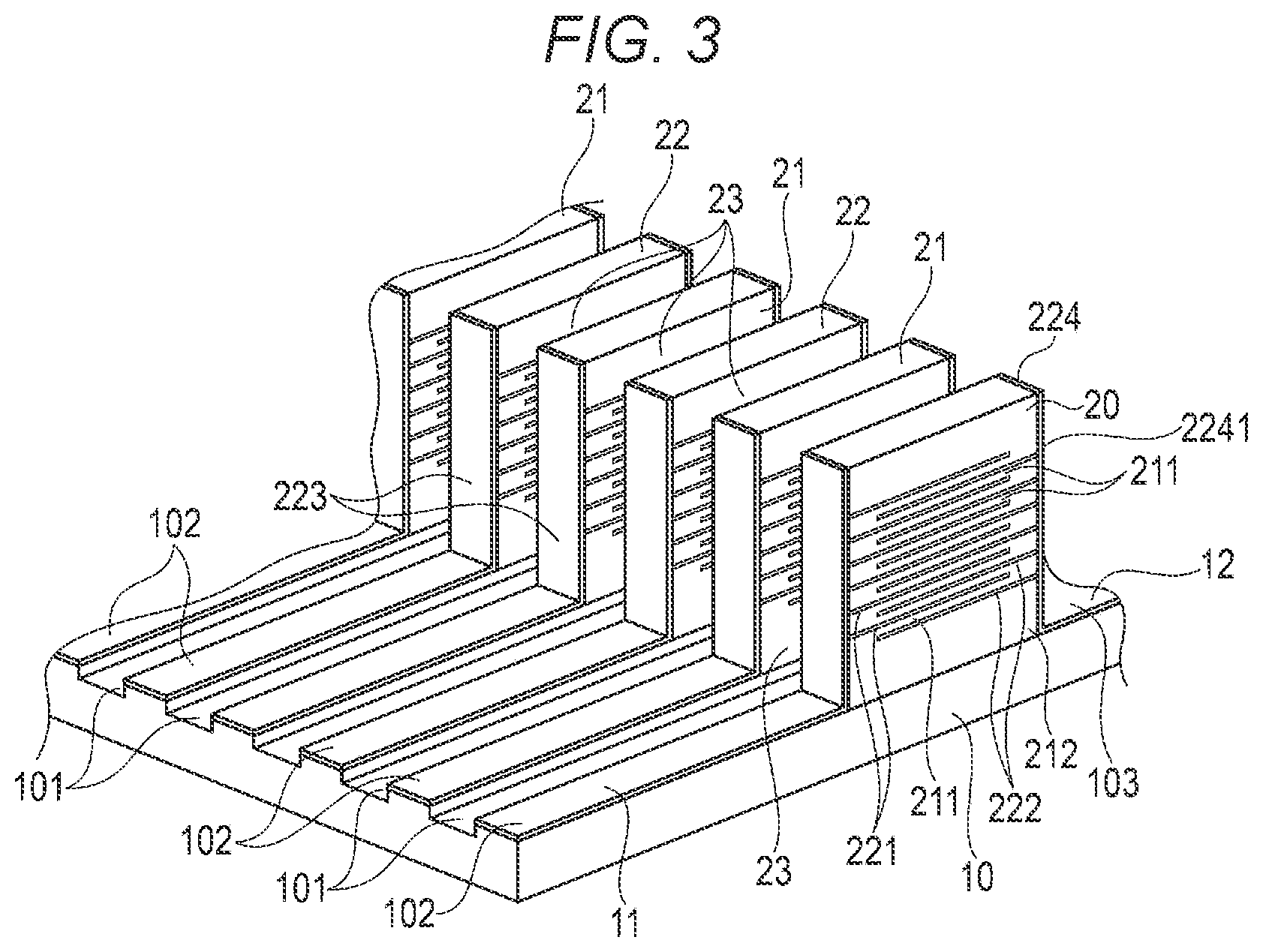 Patent US12576639 Figure 3 – Liquid ejecting head and liquid ejecting apparatus
