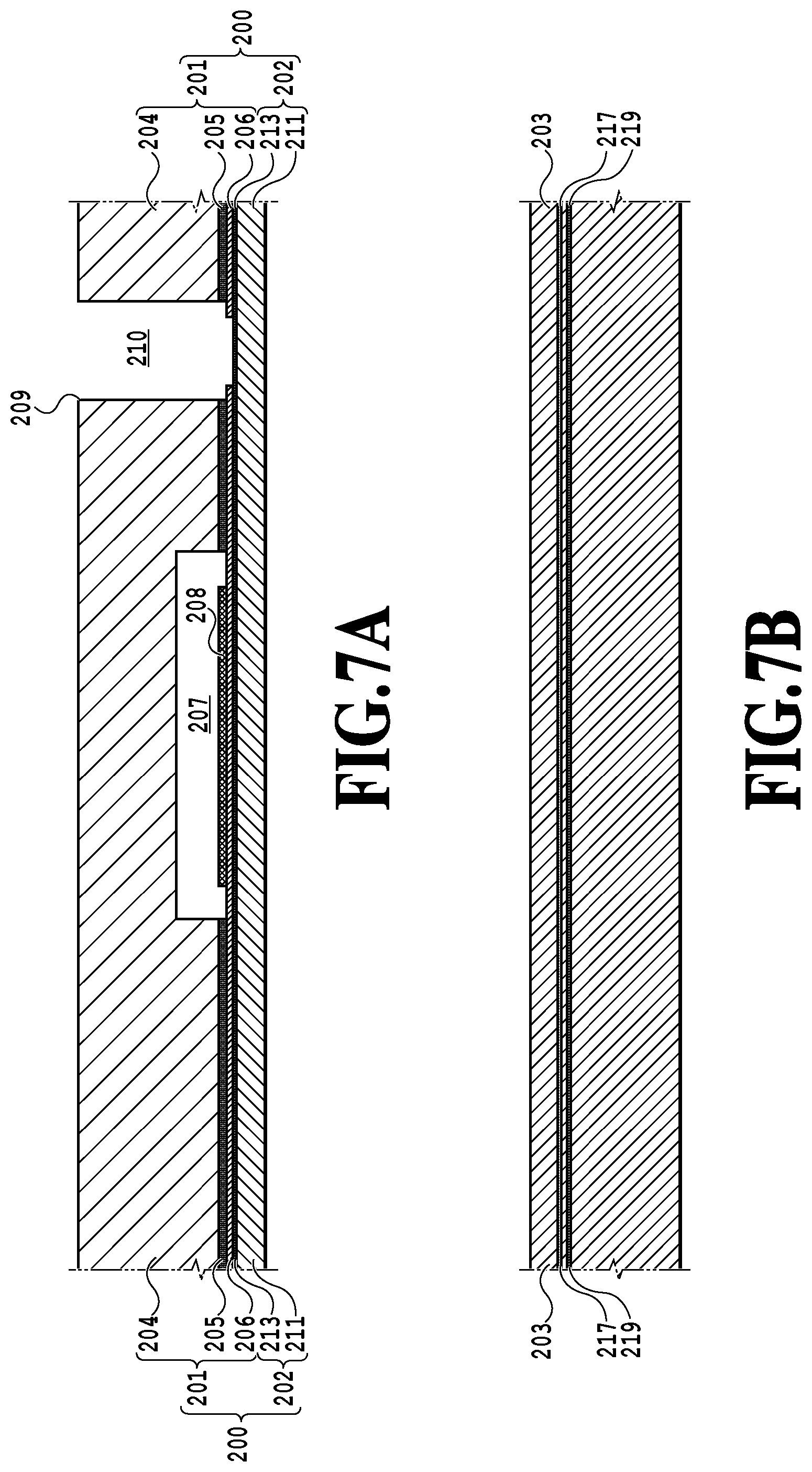 Patent US12576641 Figure 7 – Channel-forming substrate, print head, and method of manufacturing channel-forming substrate