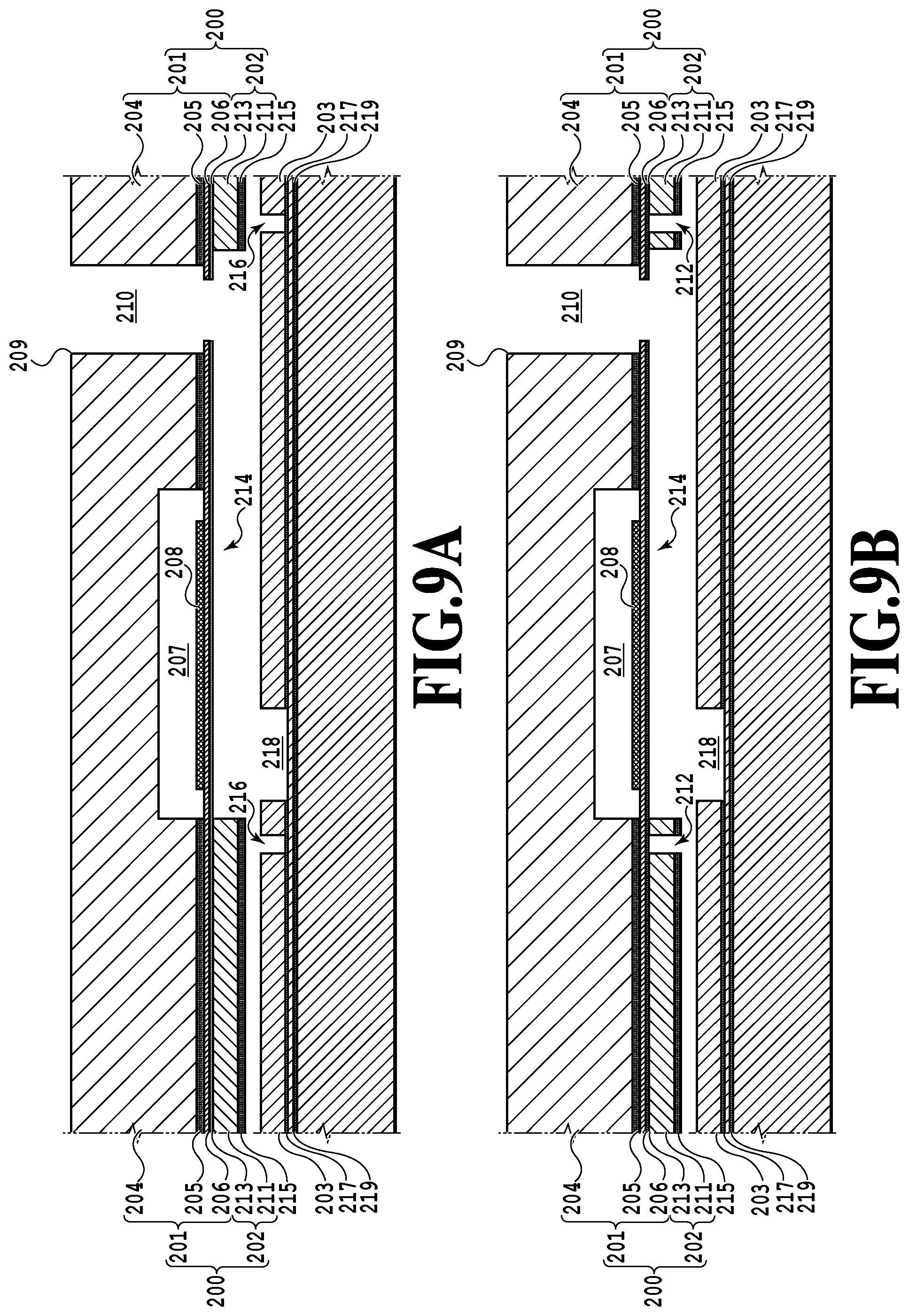 Patent US12576641 Figure 9 – Channel-forming substrate, print head, and method of manufacturing channel-forming substrate