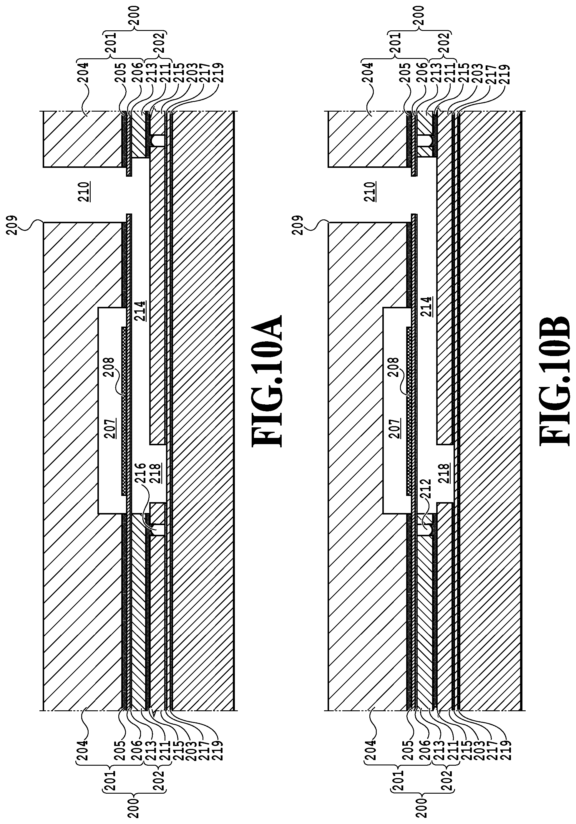 Patent US12576641 Figure 10 – Channel-forming substrate, print head, and method of manufacturing channel-forming substrate