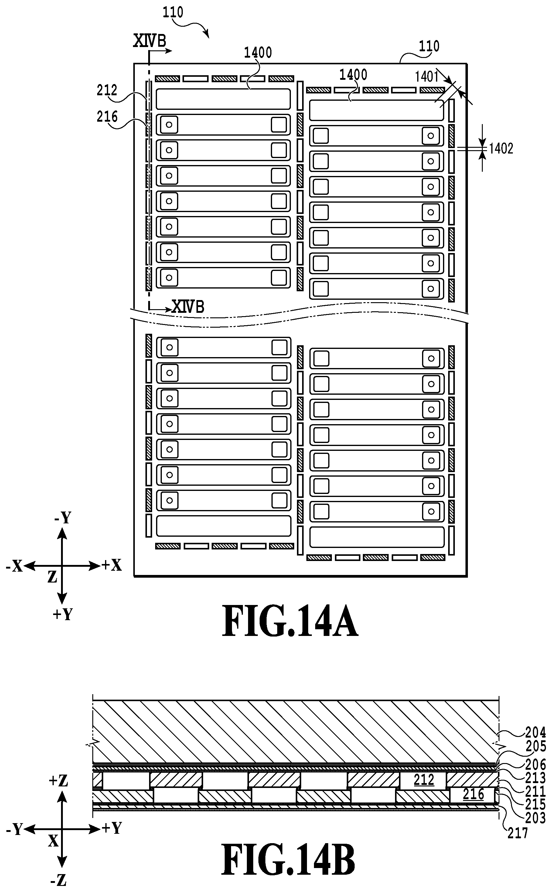 Patent US12576641 Figure 14 – Channel-forming substrate, print head, and method of manufacturing channel-forming substrate