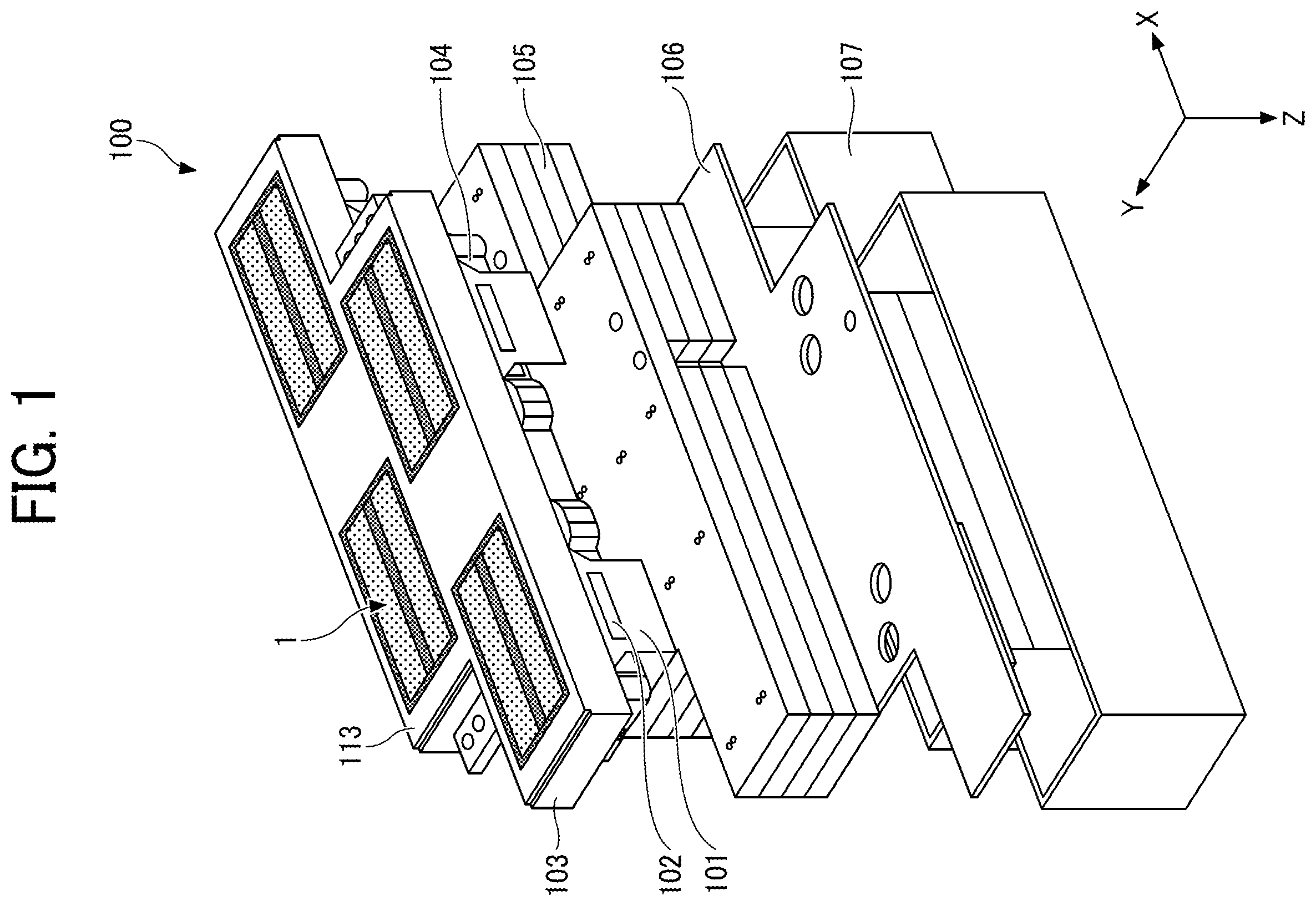 Patent US12576642 Figure 1 – Liquid discharge head, liquid discharge module, and liquid discharge apparatus