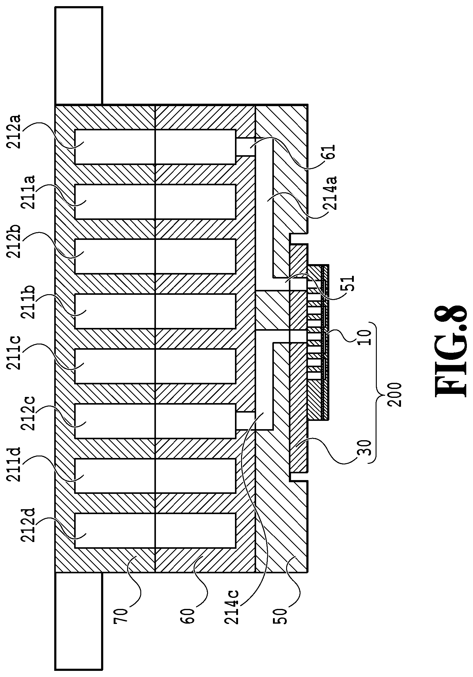 Patent US12576643 Figure 8 – Liquid ejection apparatus, method for controlling liquid ejection apparatus, and storage medium