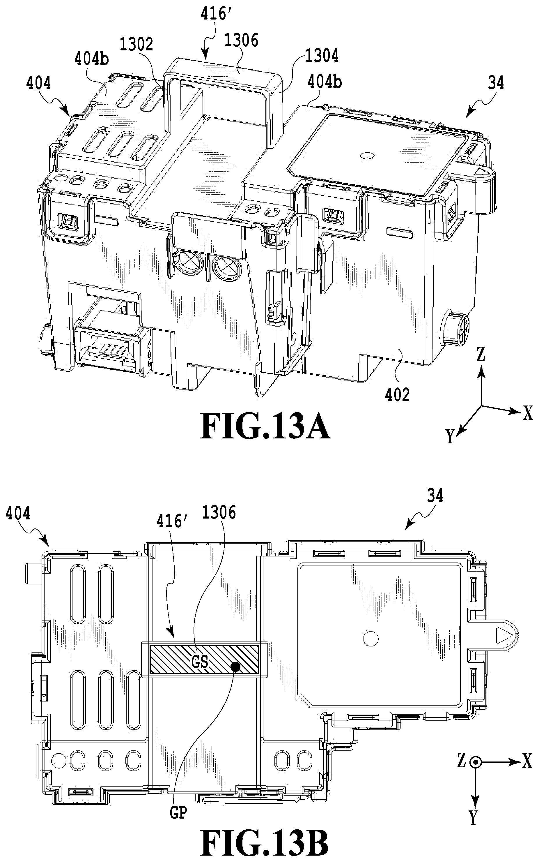 Patent US12576645 Figure 13 – Waste ink tank and printing apparatus in which the tank includes a substantially box-shaped container provided with an insertion port that can be shielded