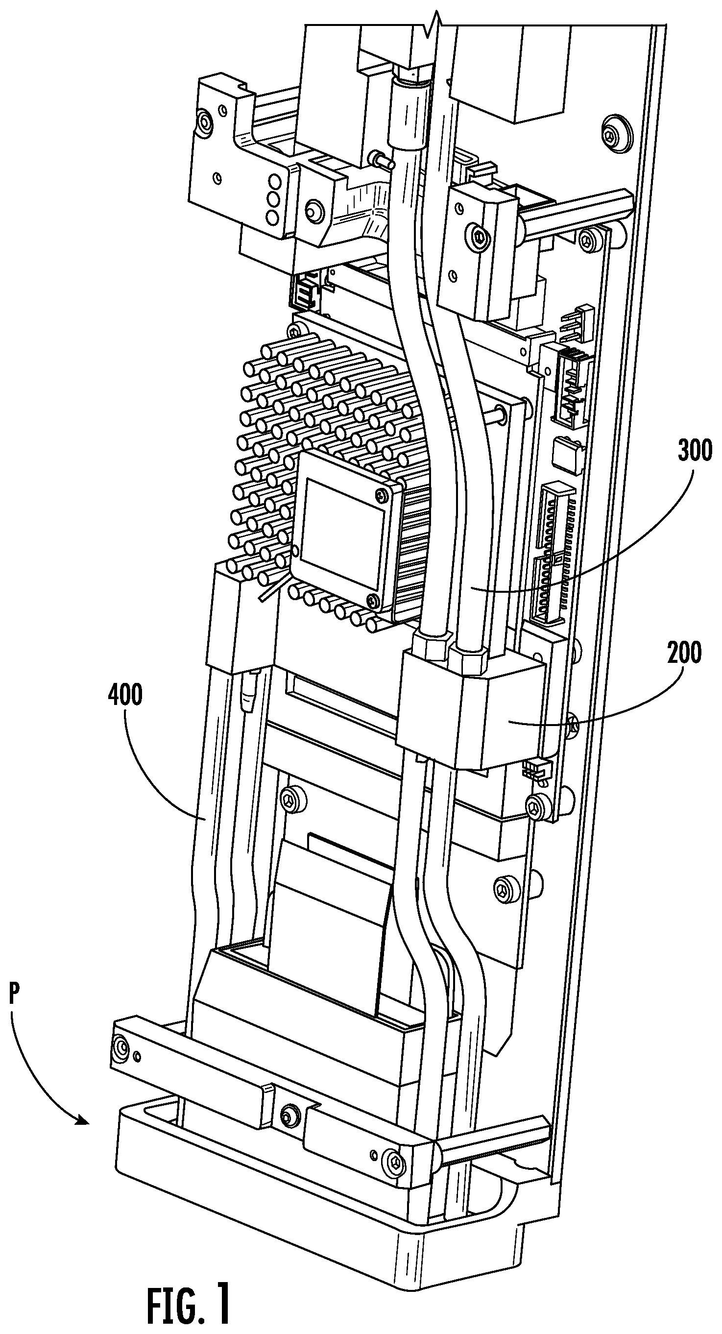 Patent US12576646 Figure 1 – Plate for a print head and print head assembly including said plate