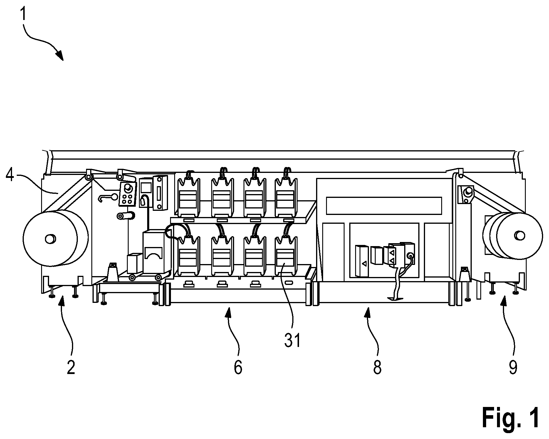Patent US12576649 Figure 1 – Inkjet printing system and method for controlling jetting temperature
