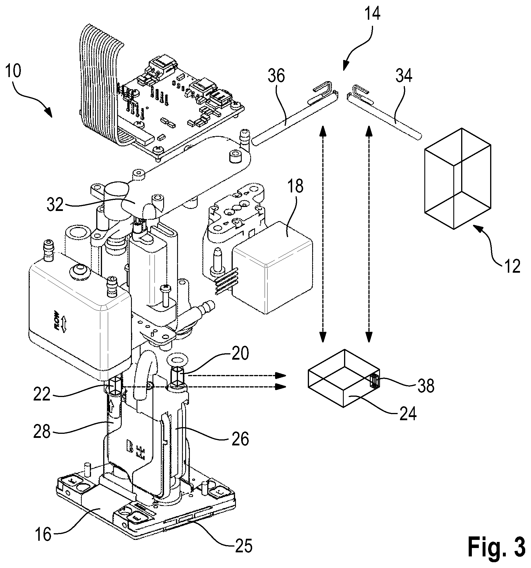 Patent US12576649 Figure 3 – Inkjet printing system and method for controlling jetting temperature