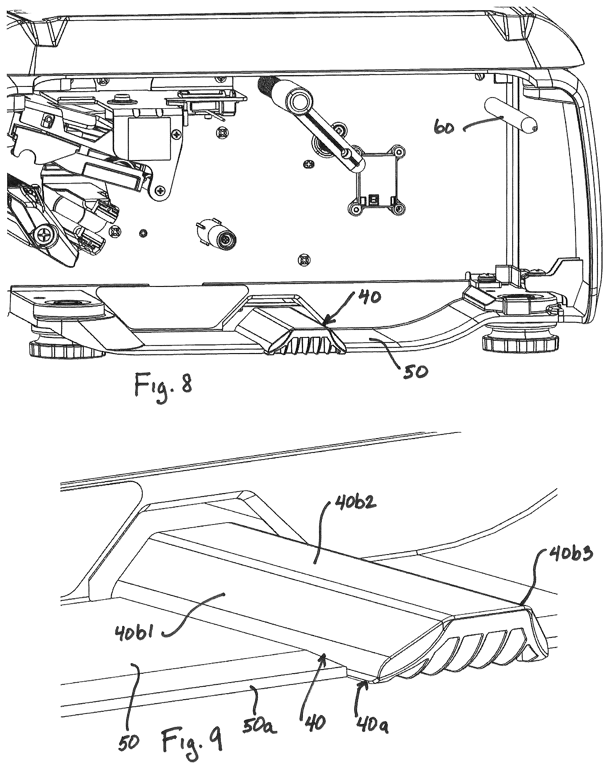 Patent US12576653 Figure 5 – Food product scale and associated label cassette with cassette load features