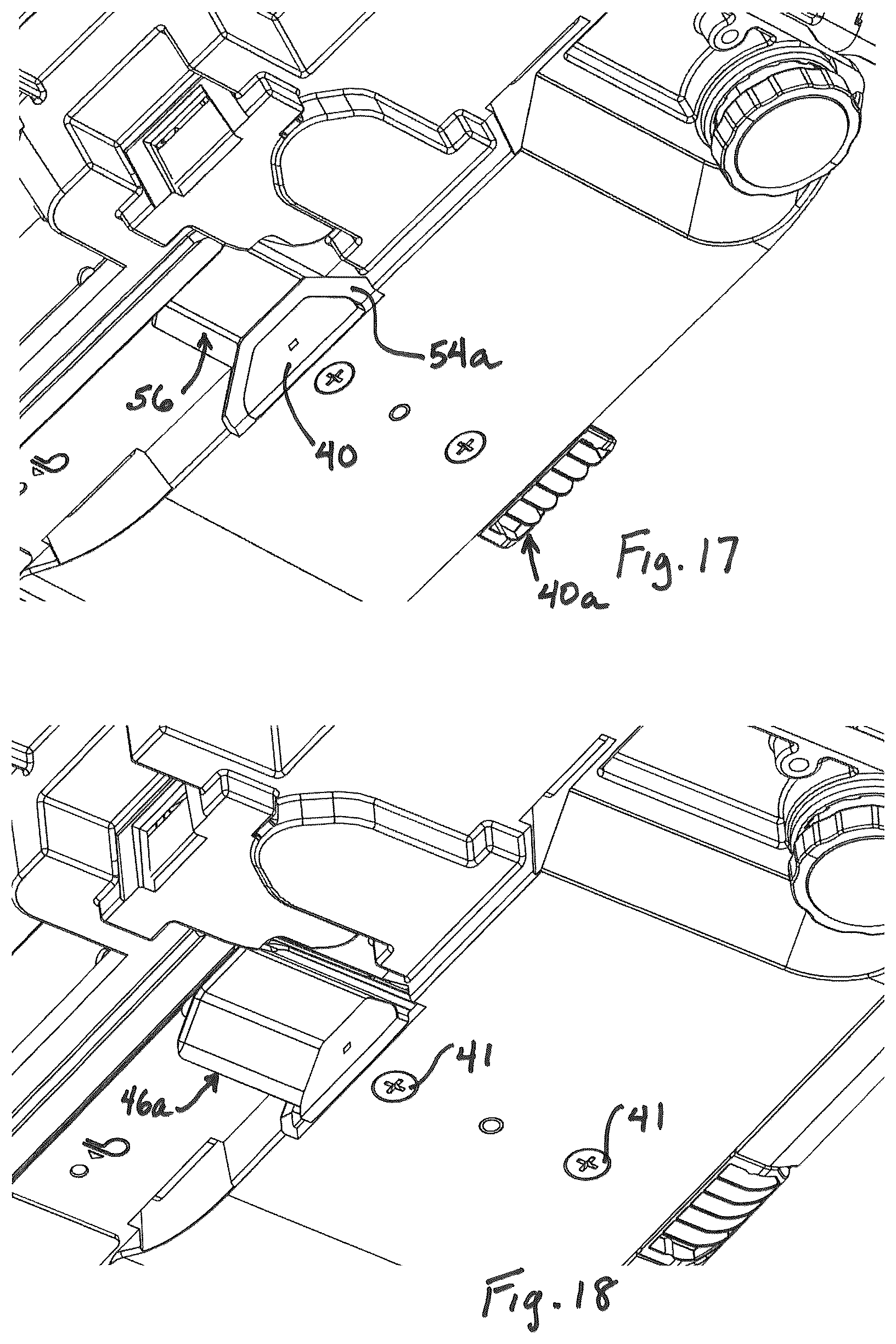 Patent US12576653 Figure 9 – Food product scale and associated label cassette with cassette load features
