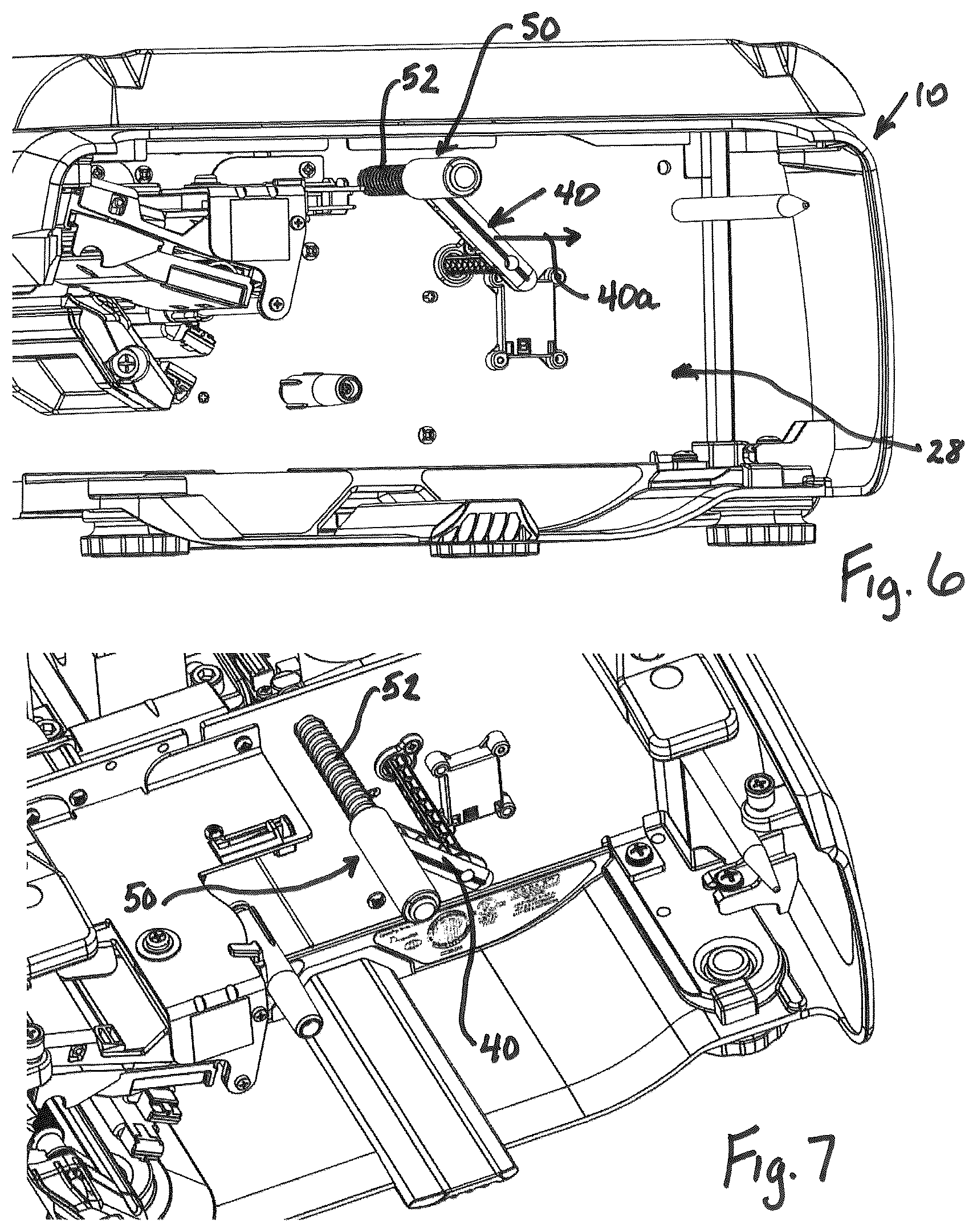 Patent US12576654 Figure 4 – Food product scale and associated label stock justification assembly