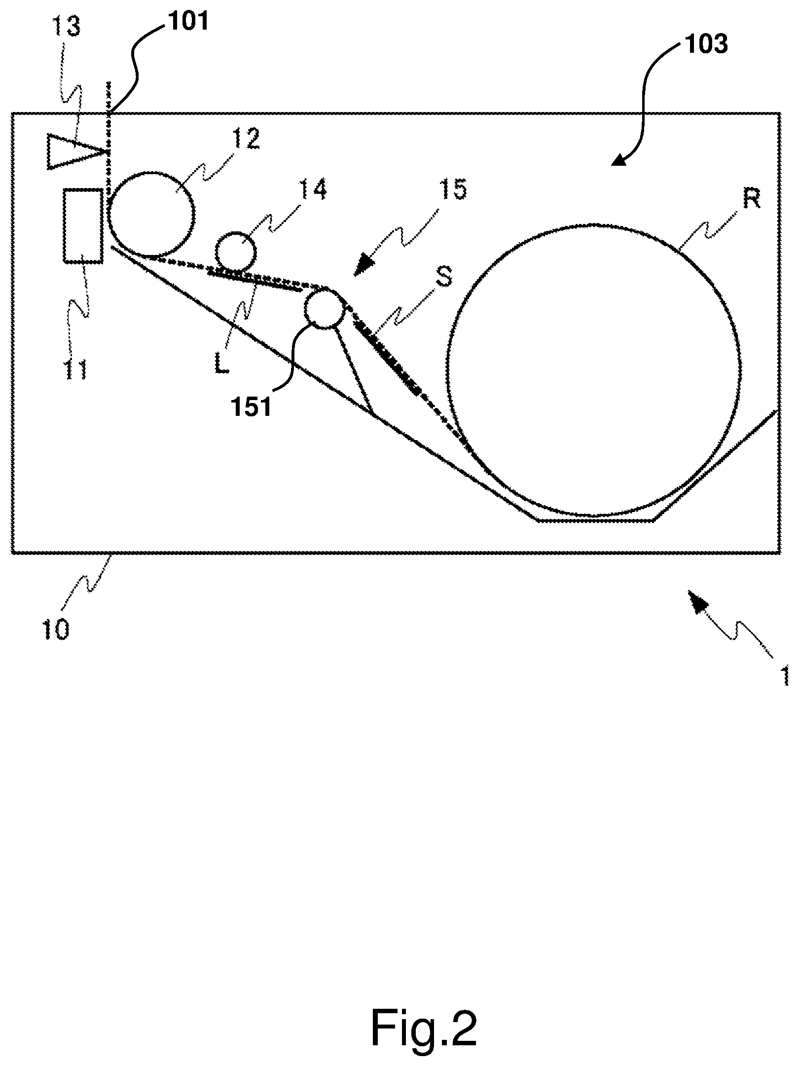 Patent US12576655 Figure 2 – Printer