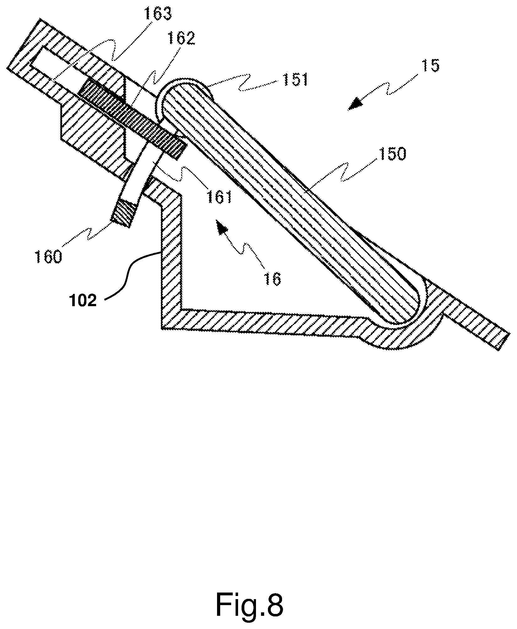 Patent US12576655 Figure 8 – Printer